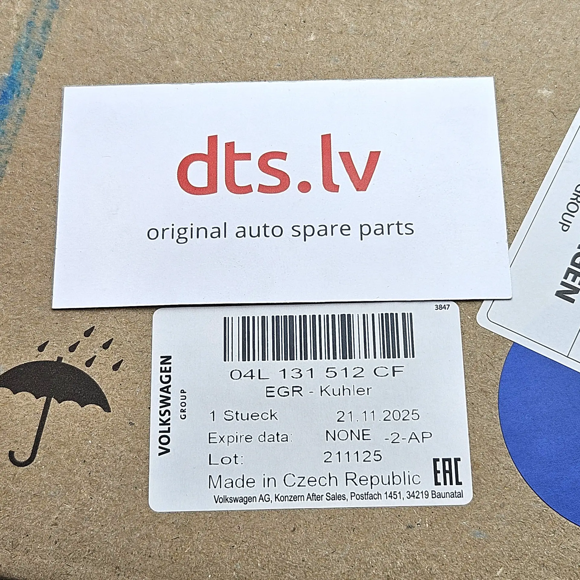 OEM VAG 04L131512CF – EGR cooler