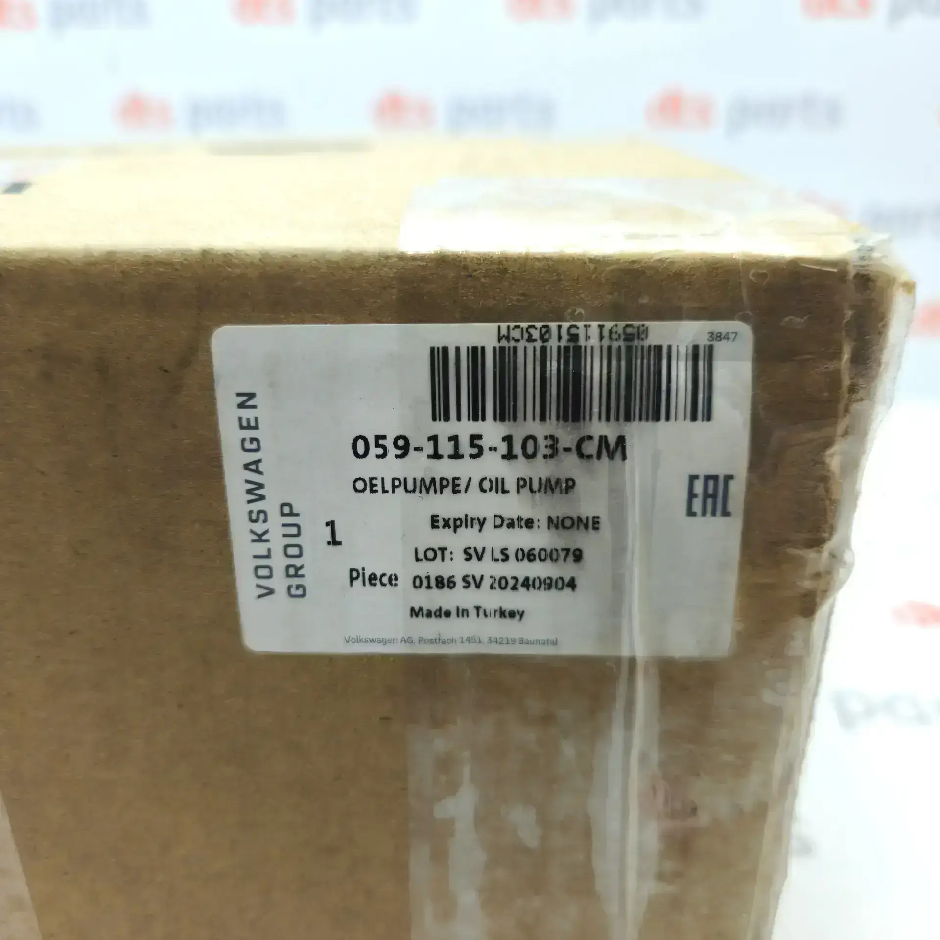 OEM VAG 059115103CM – Oil pump with integrated vacuum pump