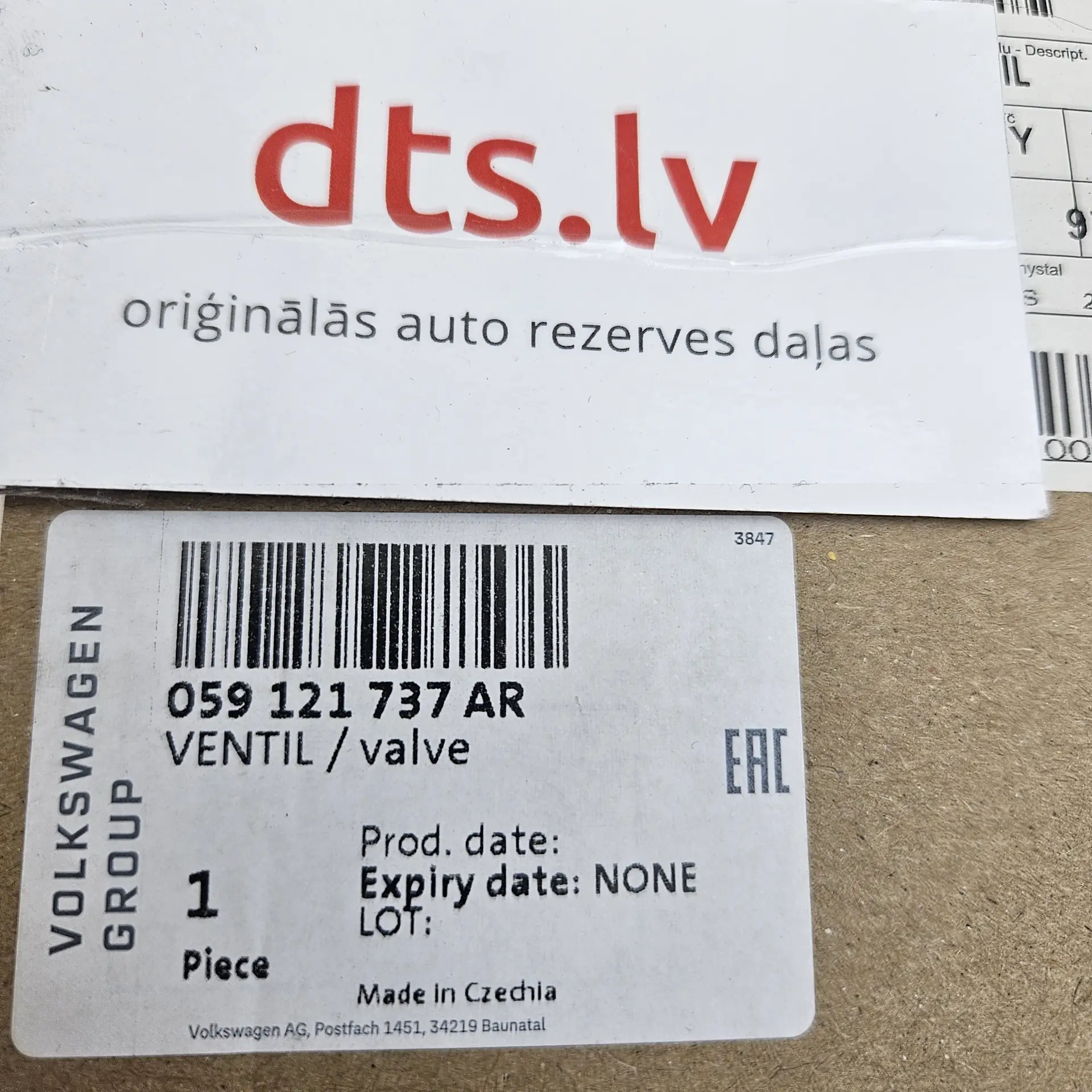 OEM VAG 059121737AR – Engine coolant regulating control valve assembly