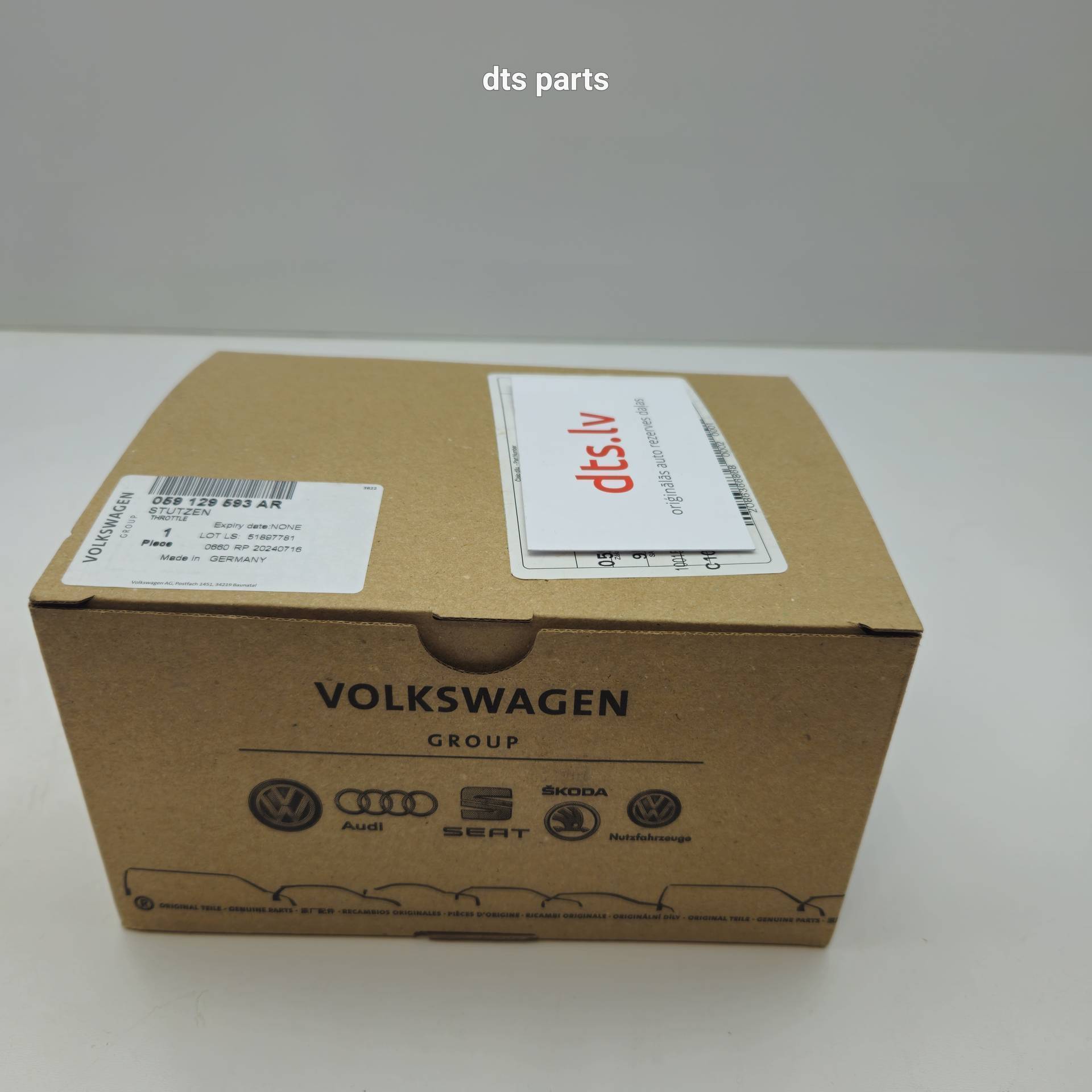 OEM VAG 059129593AR – Throttle valve adapter