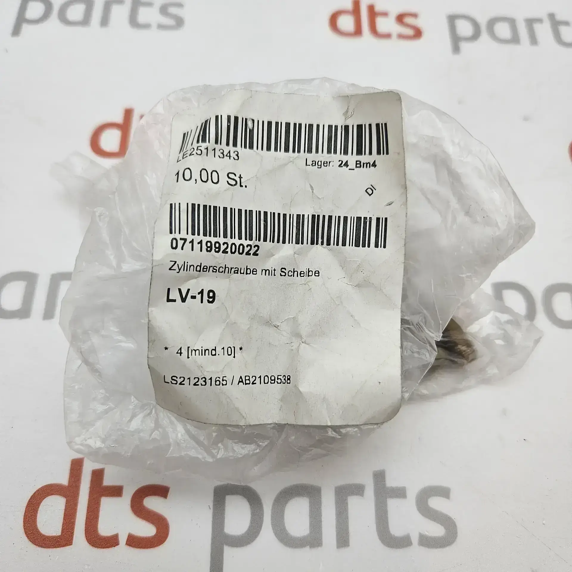 OEM BMW 07119920022 – Fillister head with washer M8X25-Z3