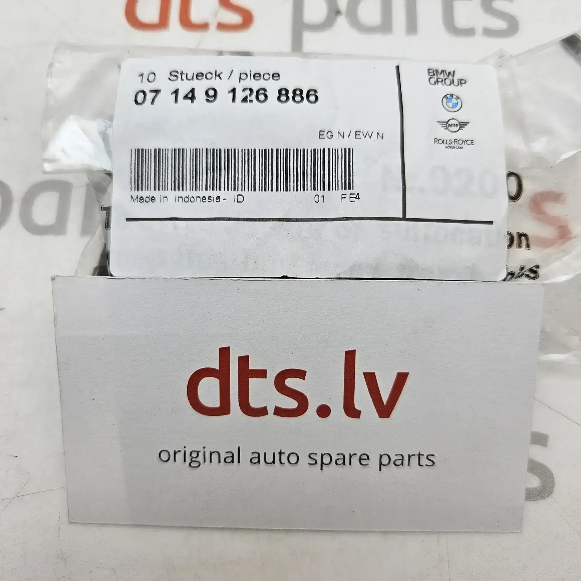 OEM BMW 7149126886 – Hex bolt