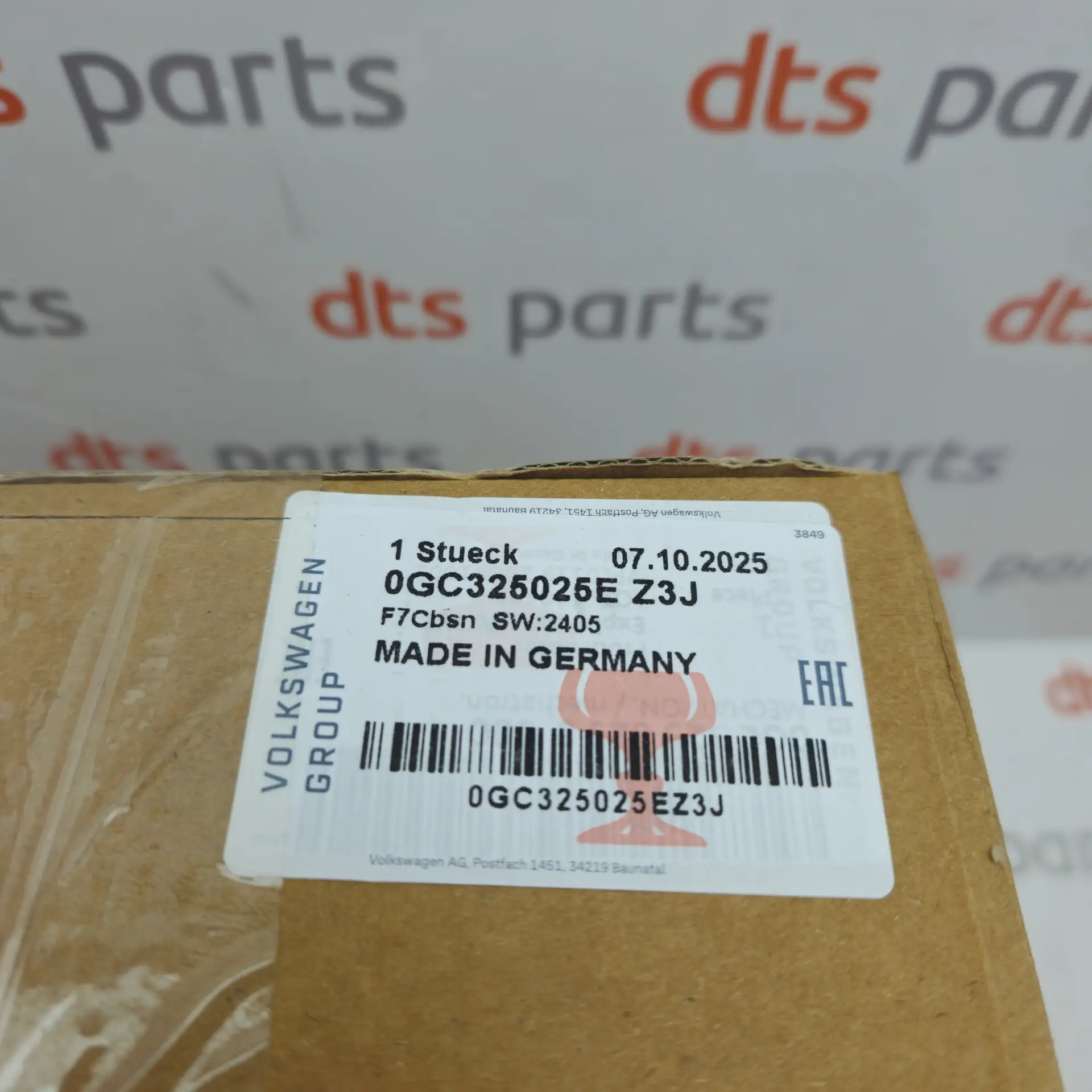 OEM VAG 0GC325025EZ3J – 7 speed mechatronic