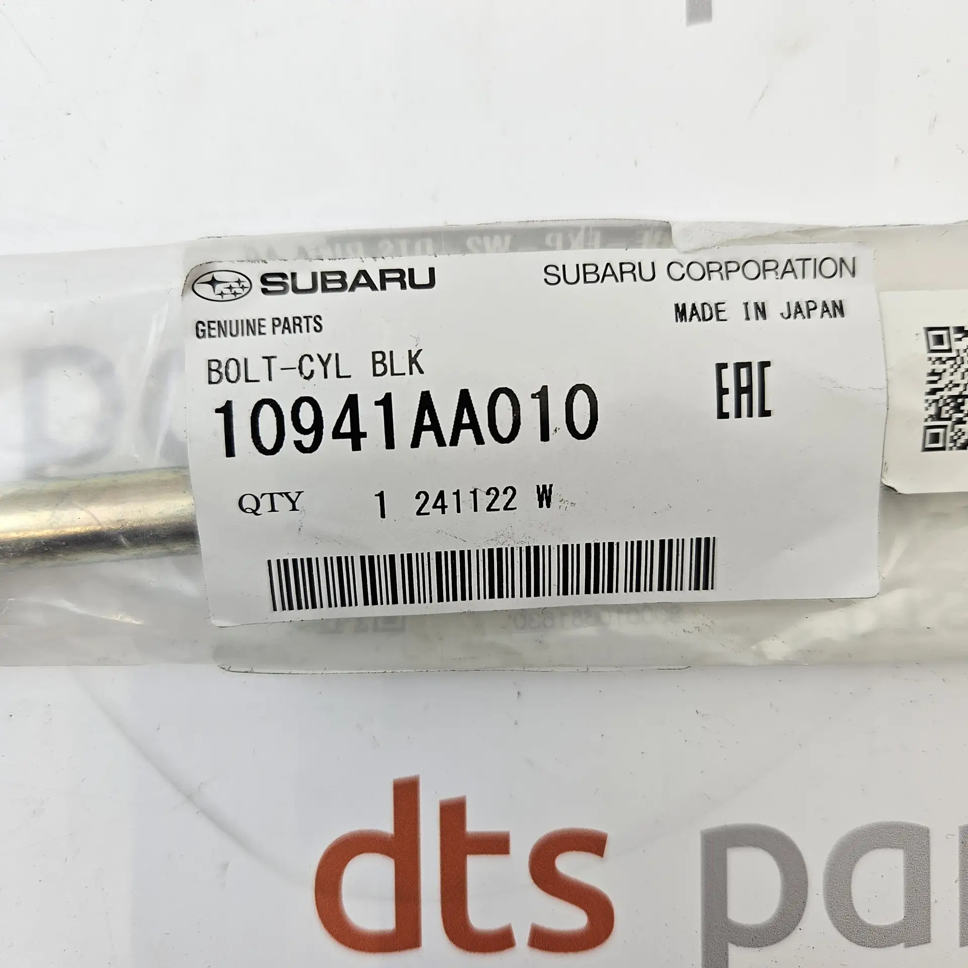 OEM Subaru 10941AA010 – Engine cylinder block main bearing cap bolt