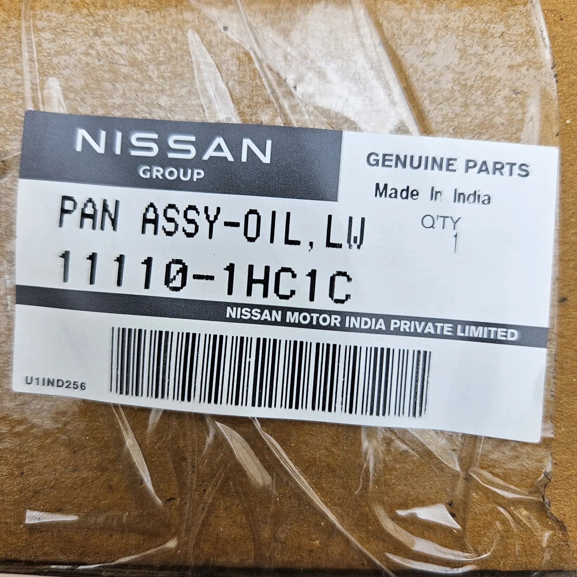 OEM Nissan 111101HC1C – Engine lower oil pan