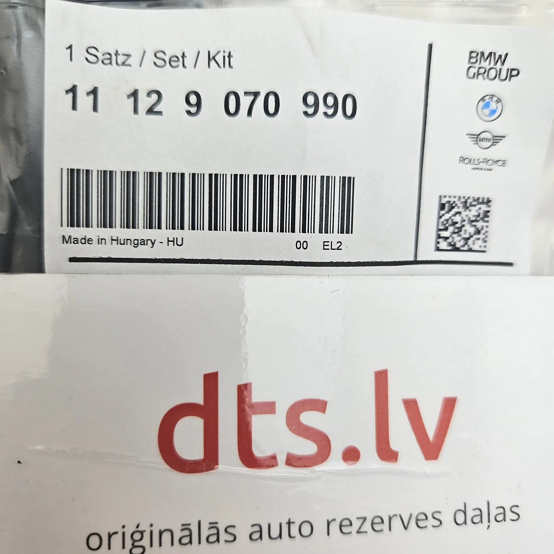 OEM BMW 11129070990 – Engine valve cover gasket set