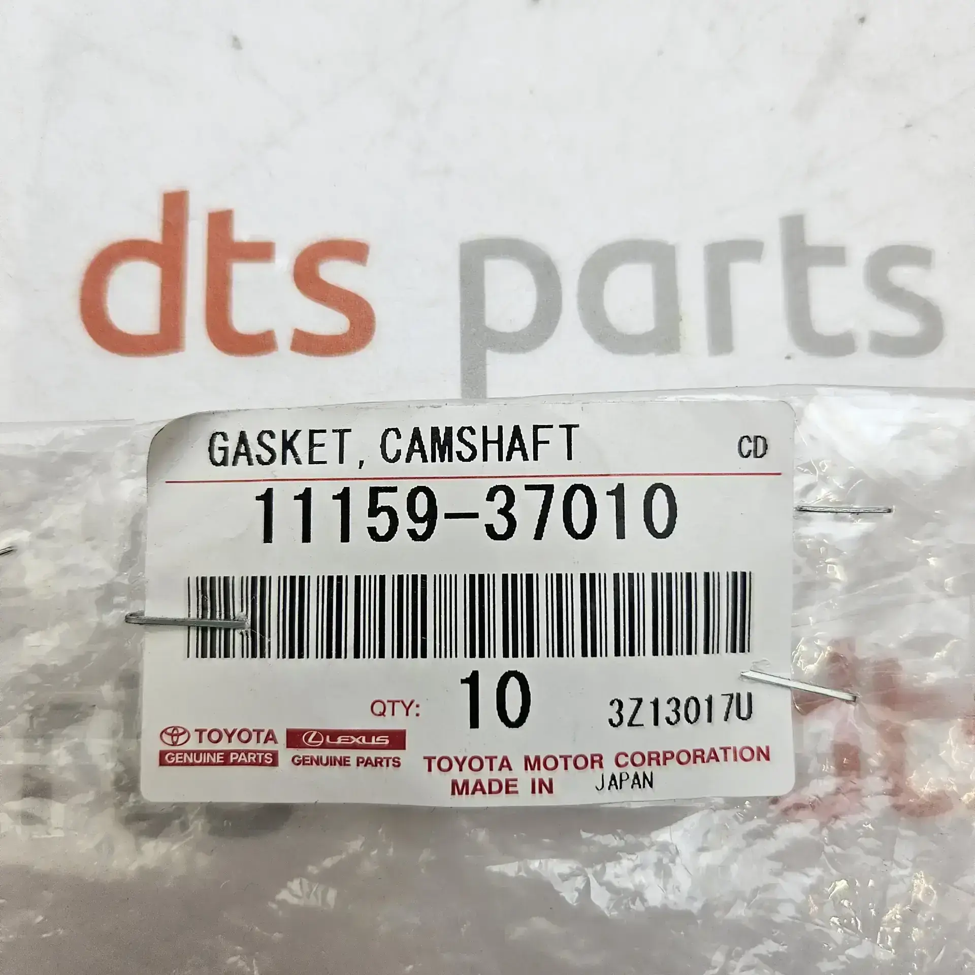 OEM Toyota 1115937010 – Camshaft bearing cap oil hole gasket, Genuine Toyota