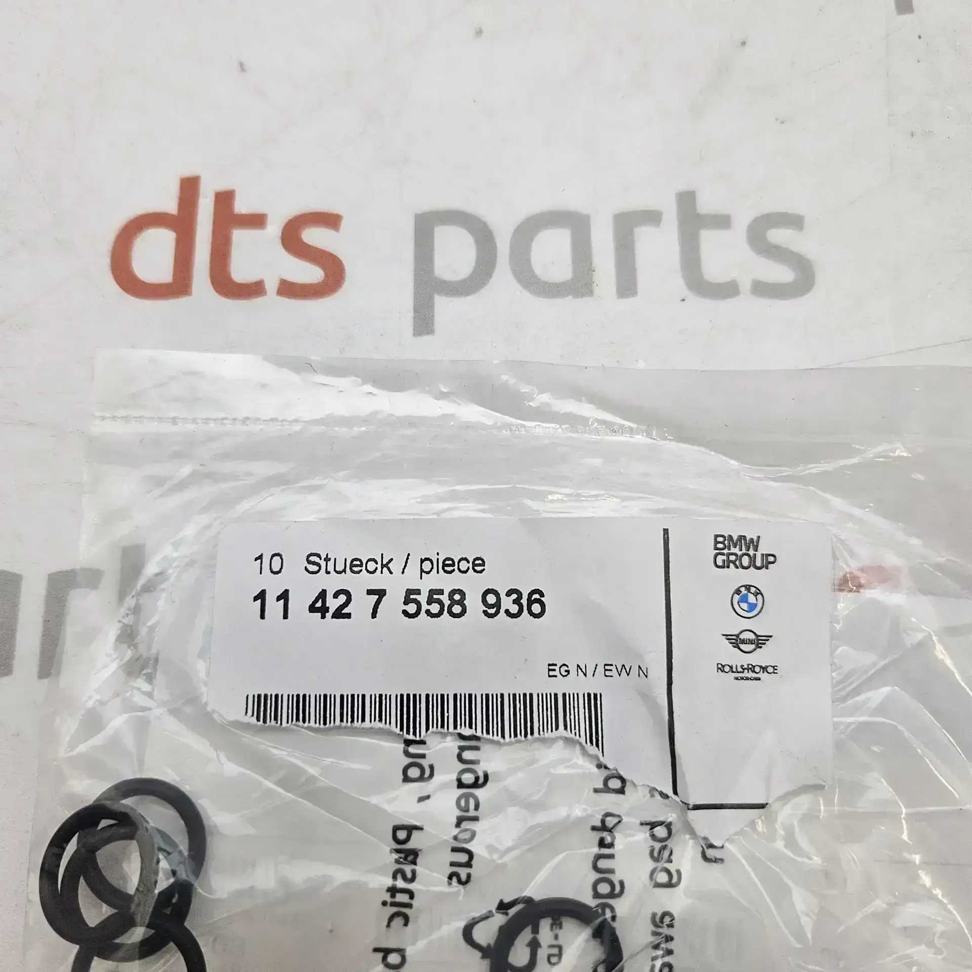 OEM BMW 11427558936 – Turbo oil line o-ring