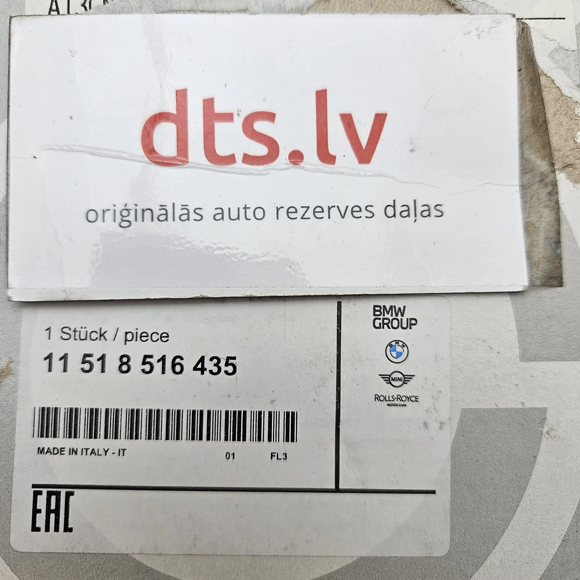 OEM BMW 11518516435 – Mechanical engine cooling water pump assembly