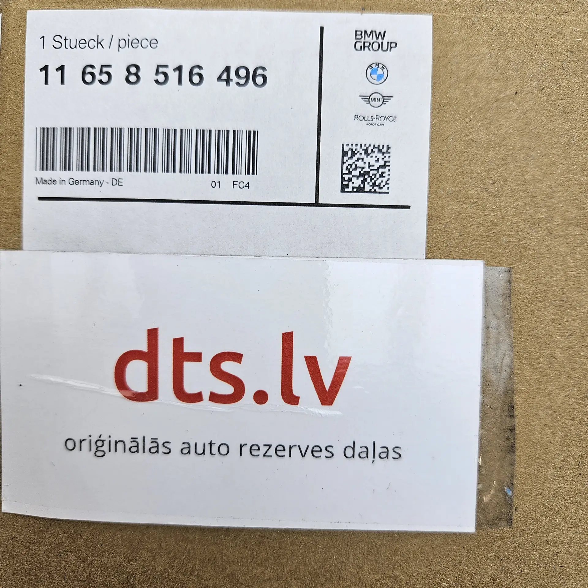 OEM BMW 11658516496 – Turbocharger pneumatic vacuum actuator