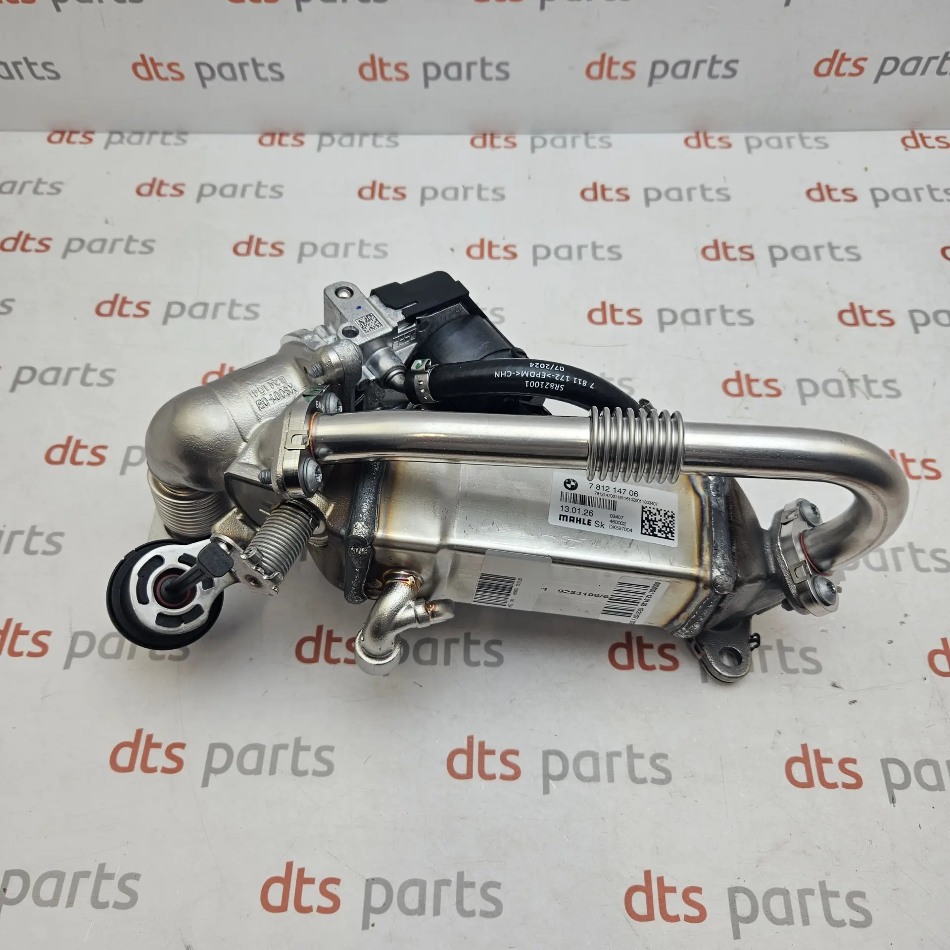 OEM BMW 11717812147 – Exhaust Gas Recirculation (EGR) cooler and integrated valve module assembly