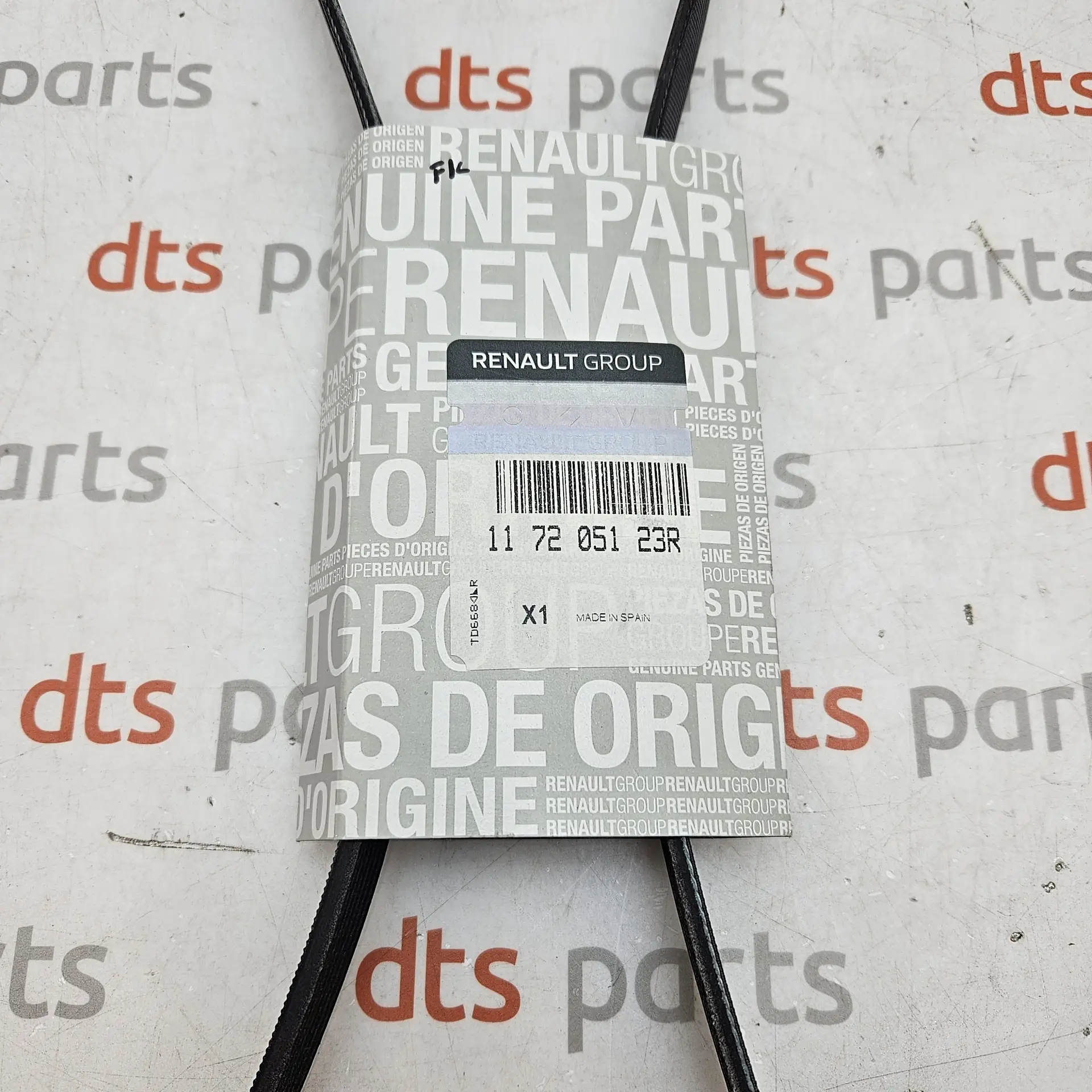 OEM Renault 117205123R – Multi-ribbed serpentine drive belt