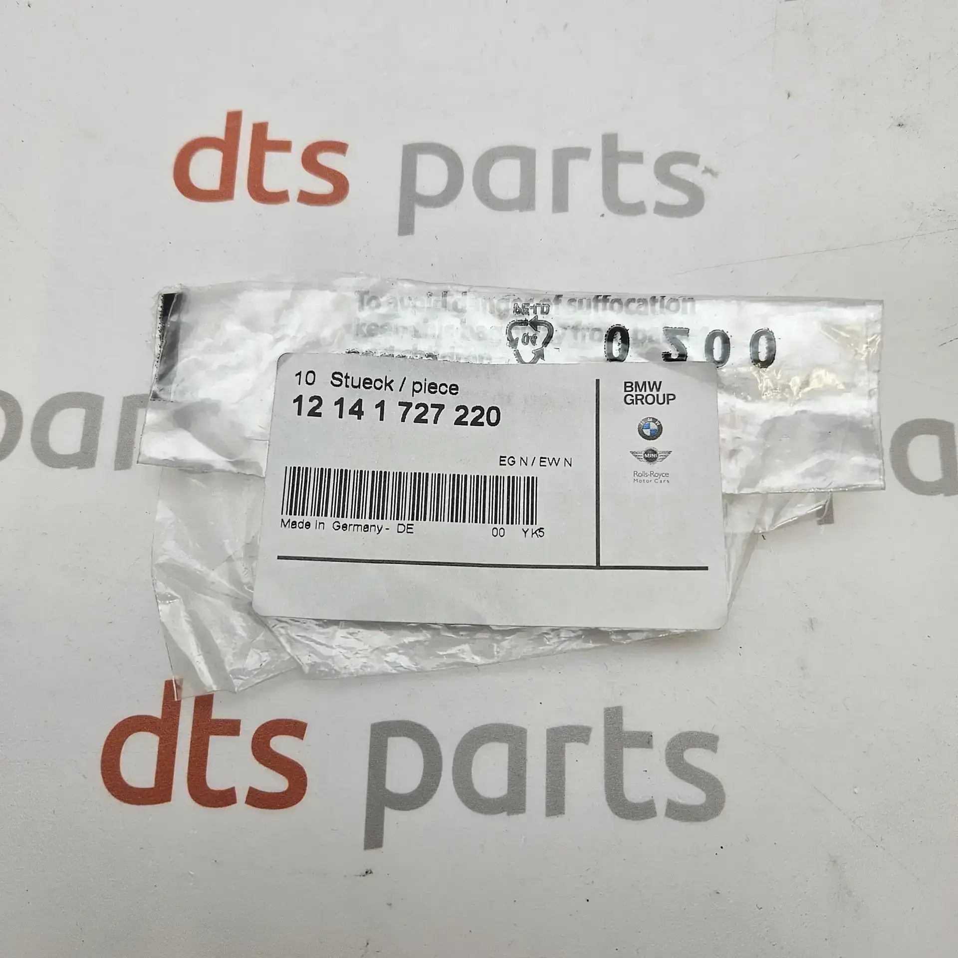 OEM BMW 12141727220 – Camshaft Sensor O-ring