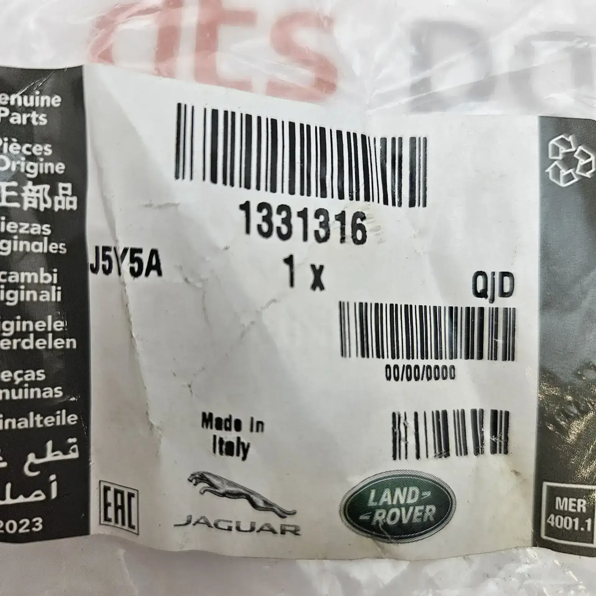 OEM Land Rover 1331316 – Cylinder head bolt