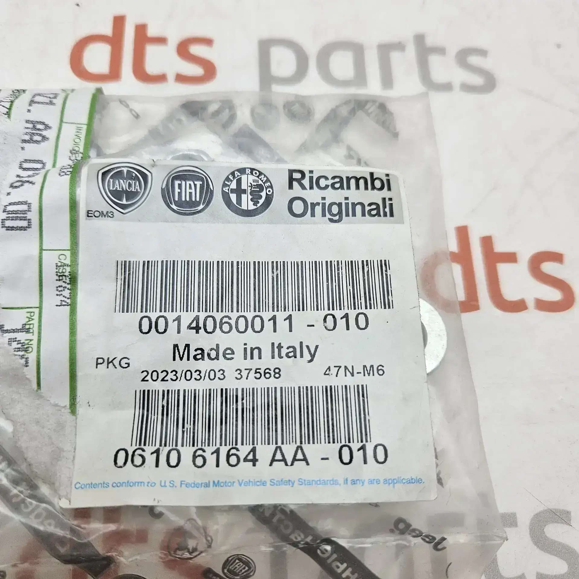 OEM FCA 14060011 – Nut  ,     Copper nut M 8 x 1.25 original FCA