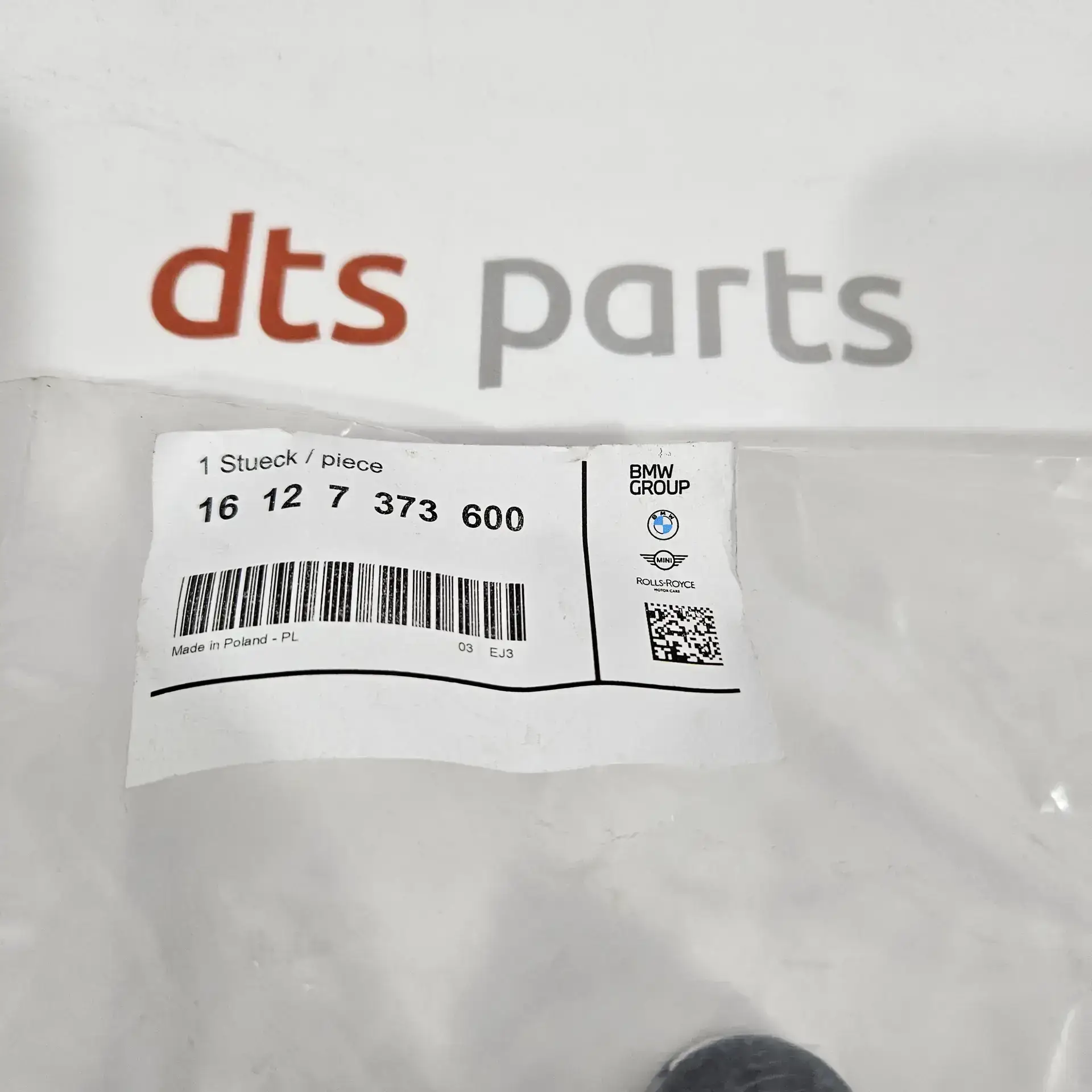 OEM BMW 16127373600 – Rear fuel return line