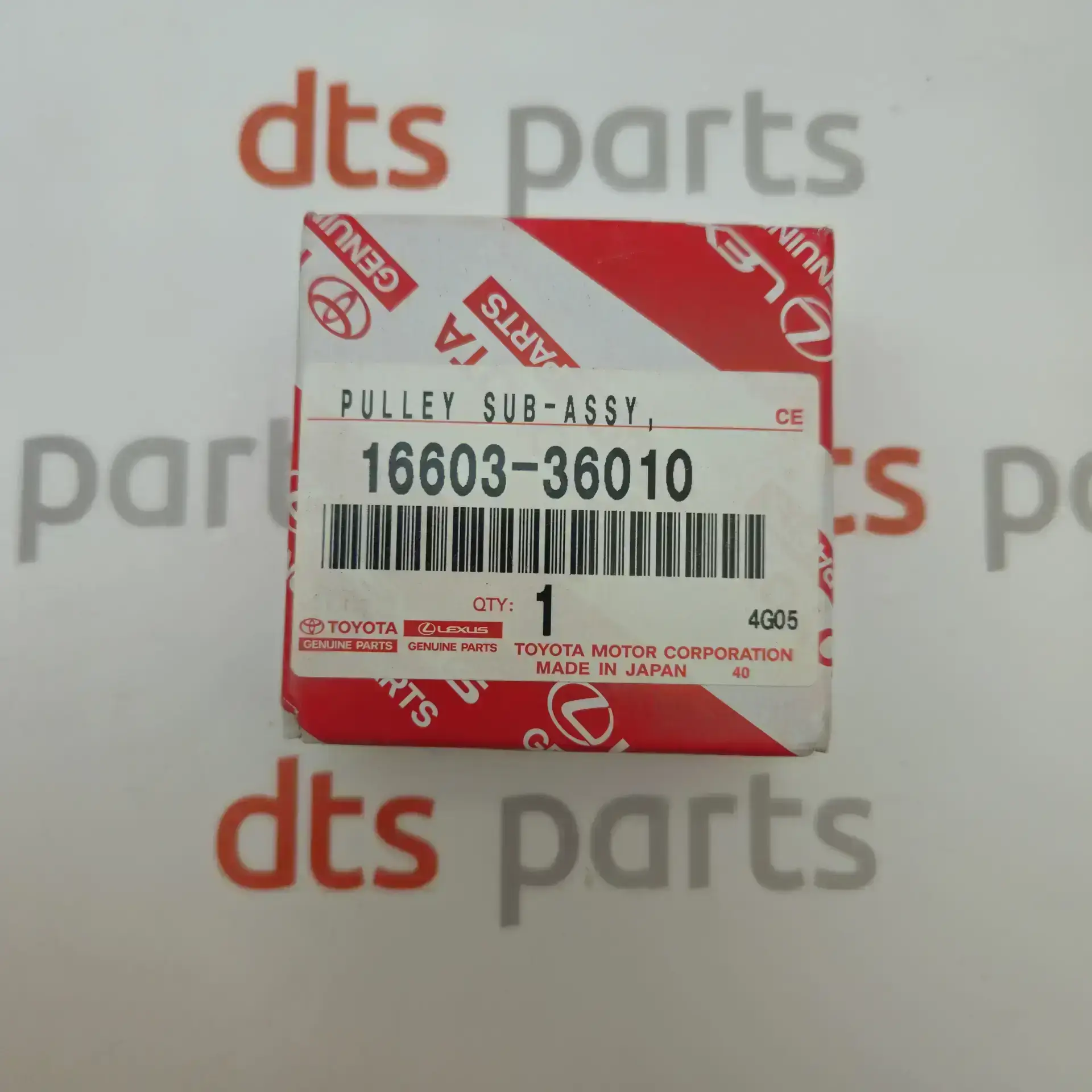 OEM Toyota 1660336010 – Drive belt idler pulley