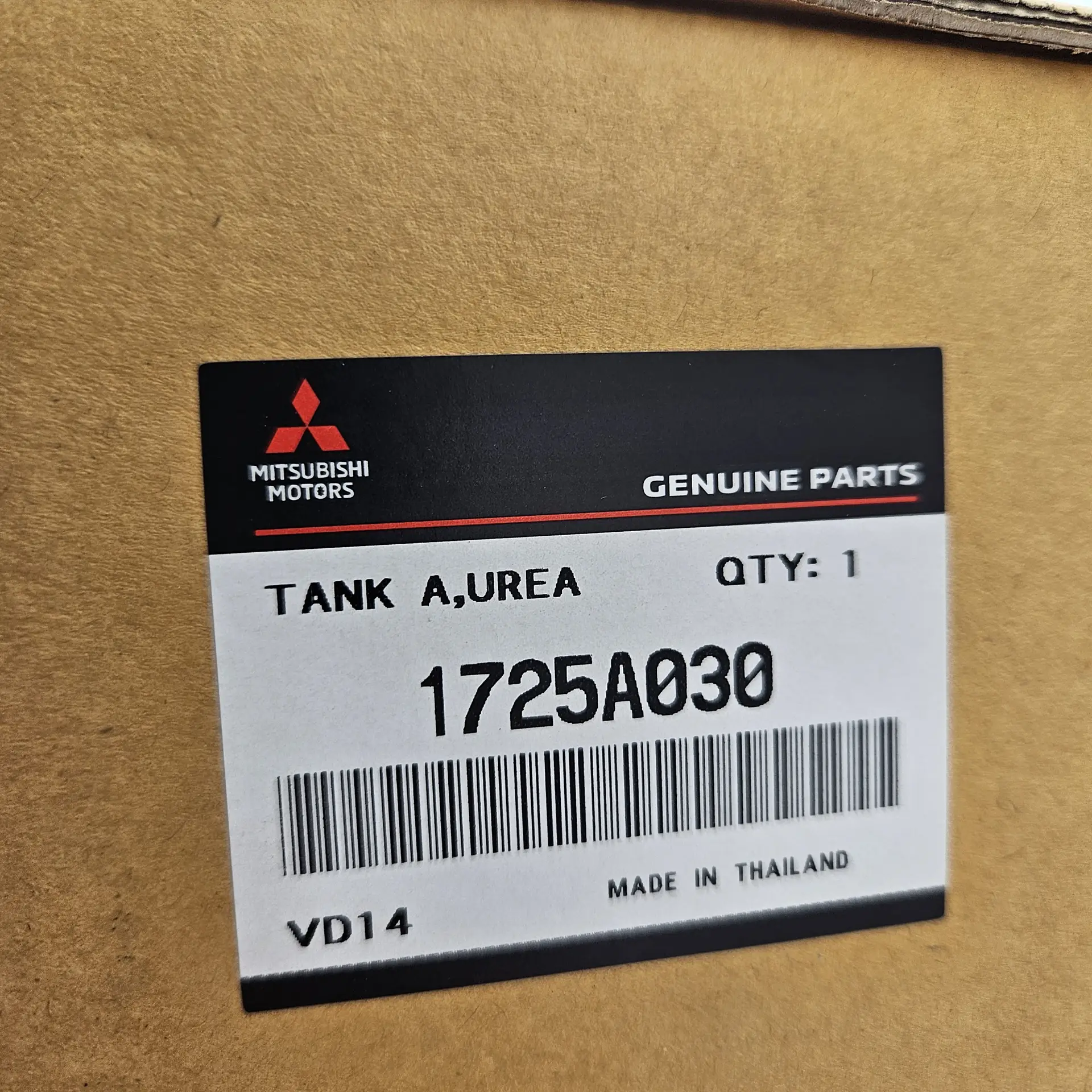 OEM Mitsubishi 1725A030 – Selective catalytic reduction (SCR) AdBlue