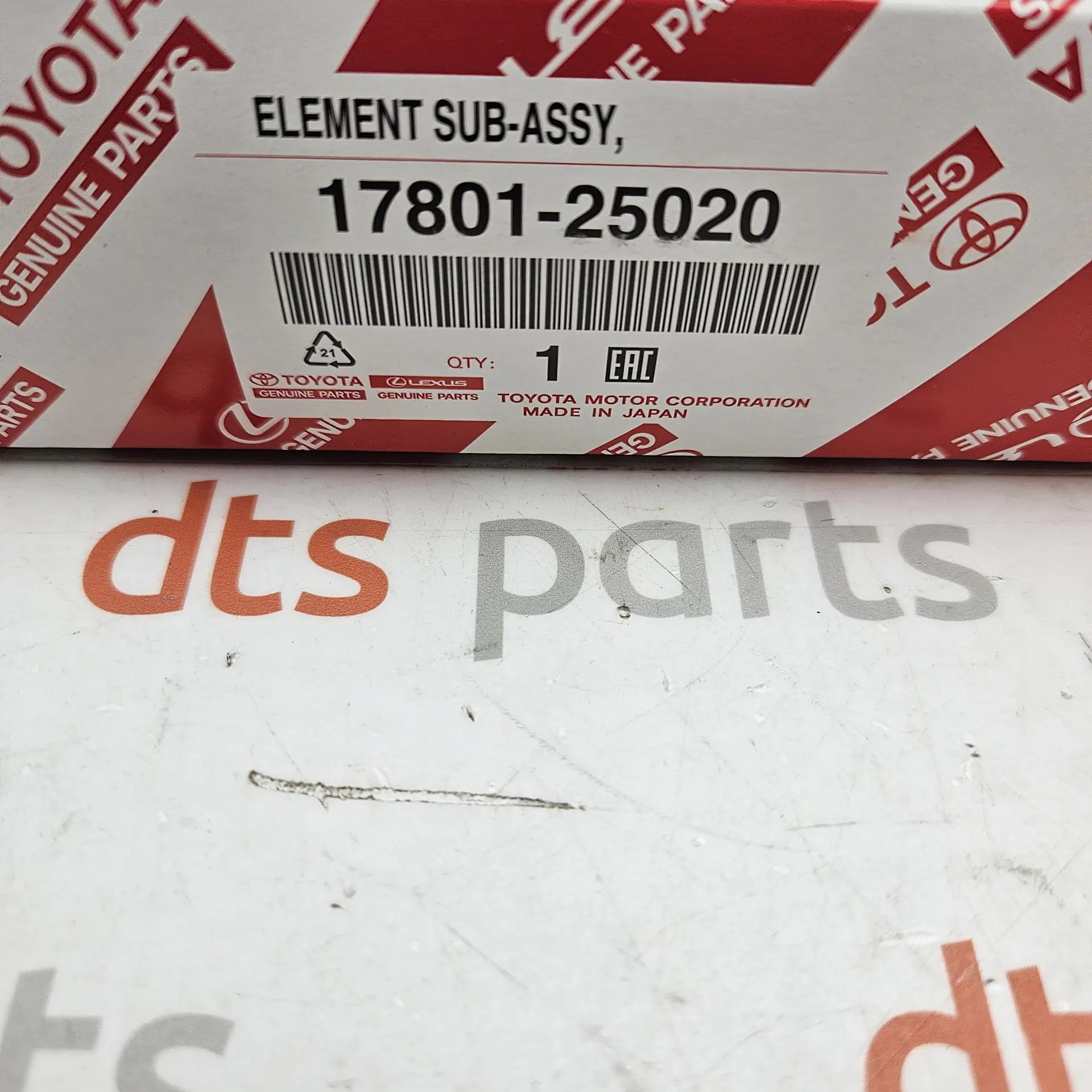 OEM Toyota/Lexus 1780125020 – Engine air filter element