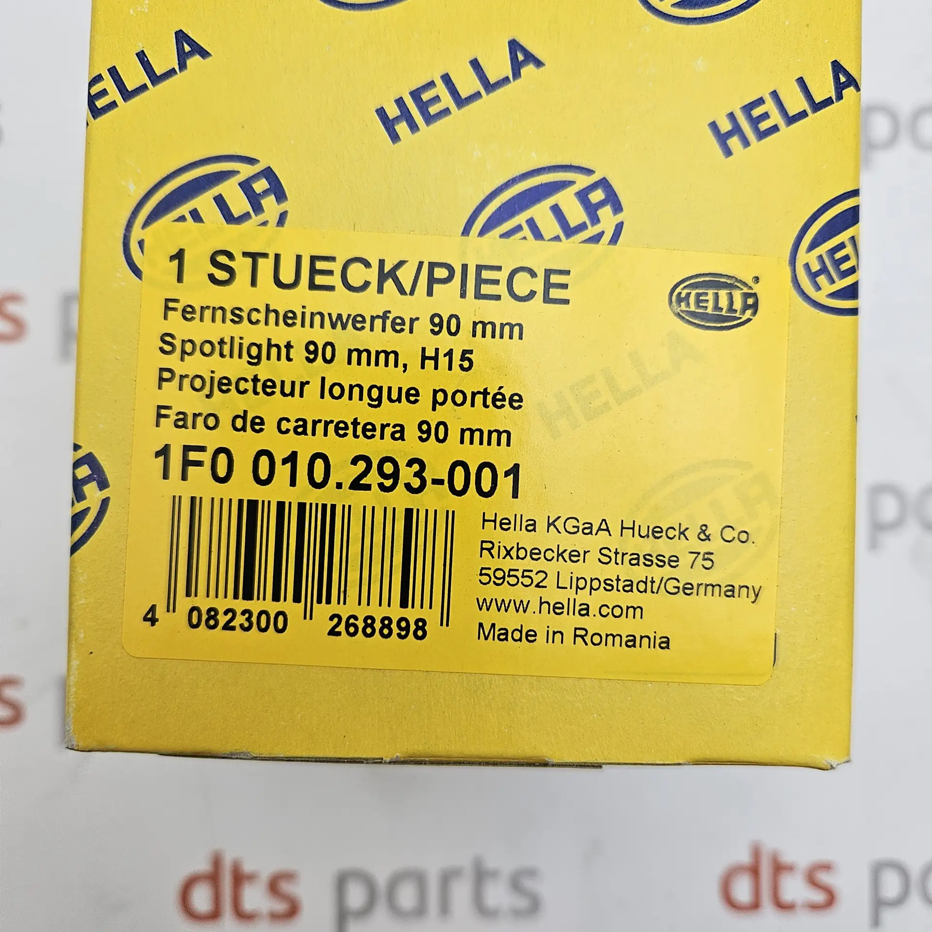 Hella 1F0010293001 – Front 90 mm halogen spotlight - eftermarkedsdel