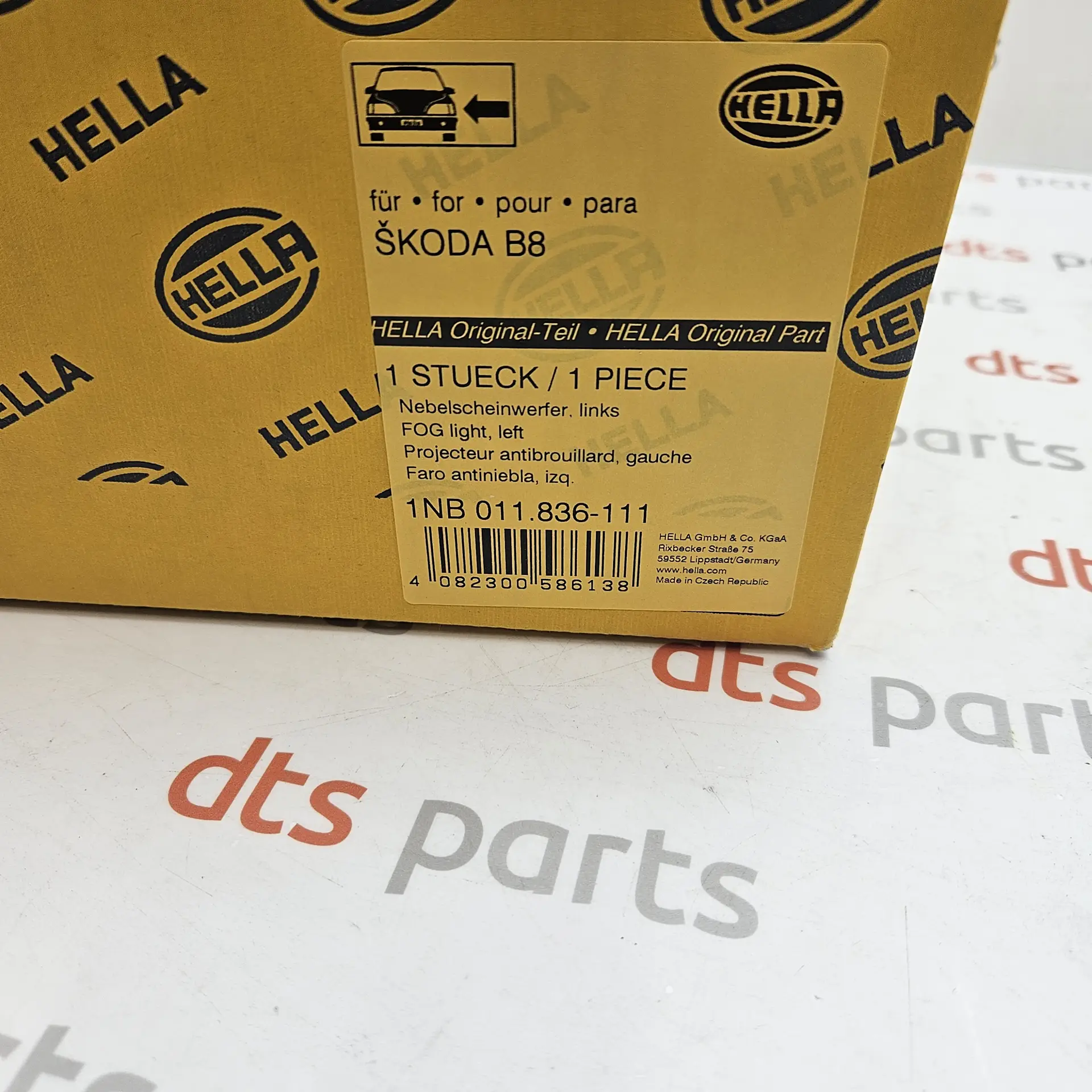 Hella 1NB011836111 – Front left fog light - aftermarket part