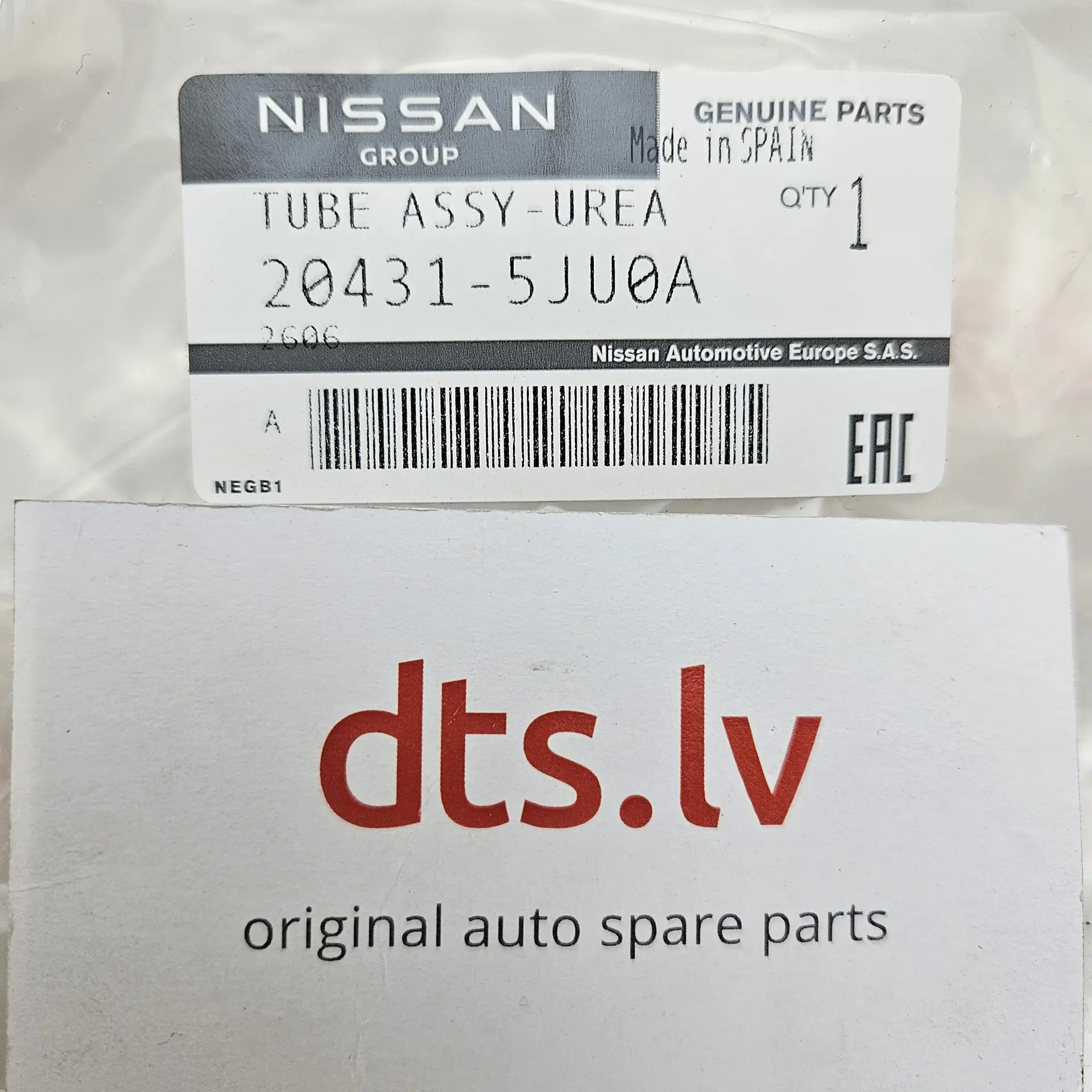OEM Toyota 204315JU0A – Tube Assembly-Urea / AdBlue Injection Line