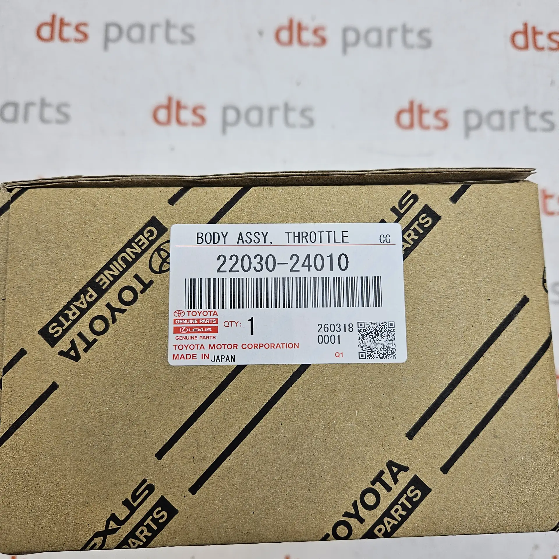 OEM Toyota/Lexus 2203024010 – Electronic fuel injection throttle body assembly