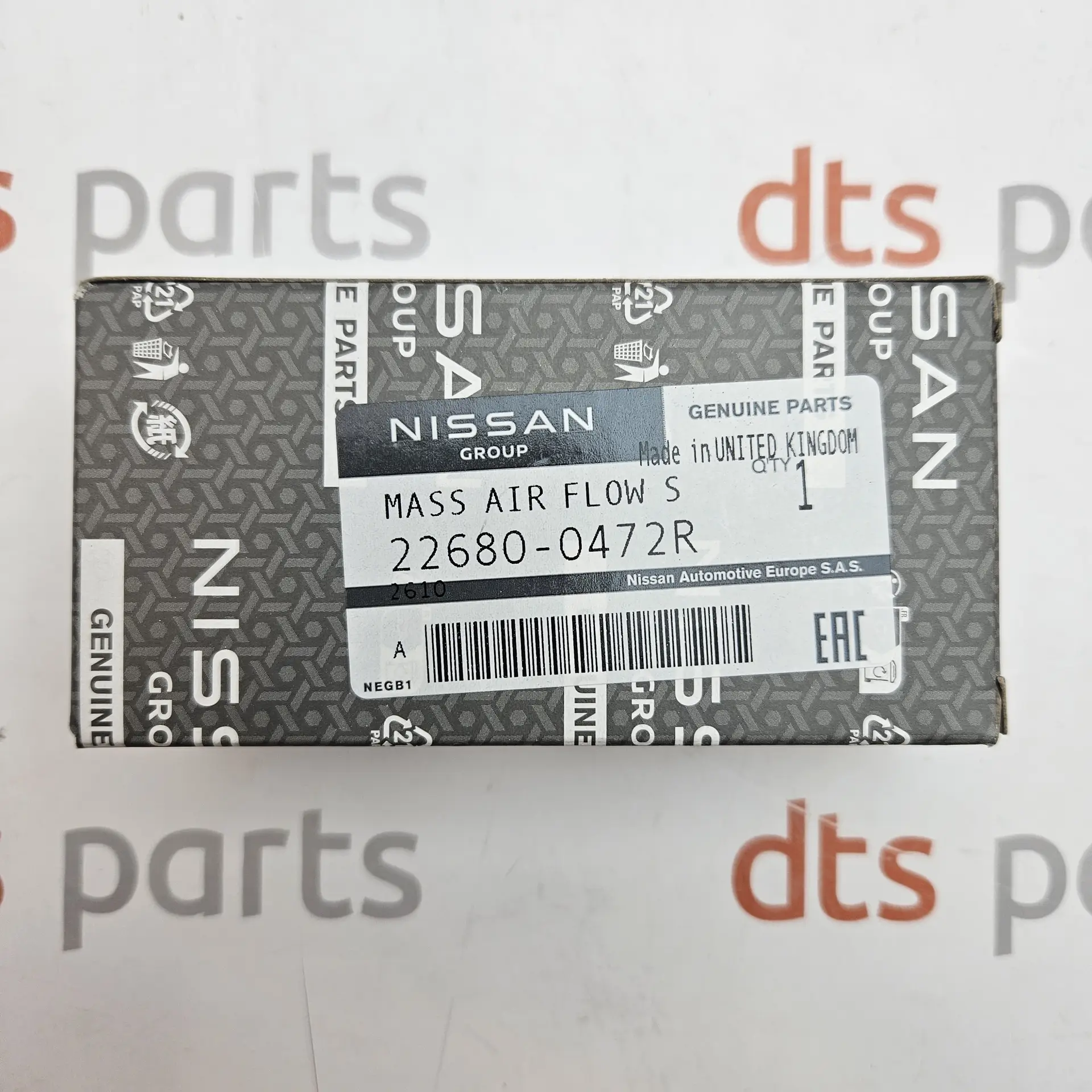 OEM Nissan 226800472R – Mass air flow (MAF) sensor