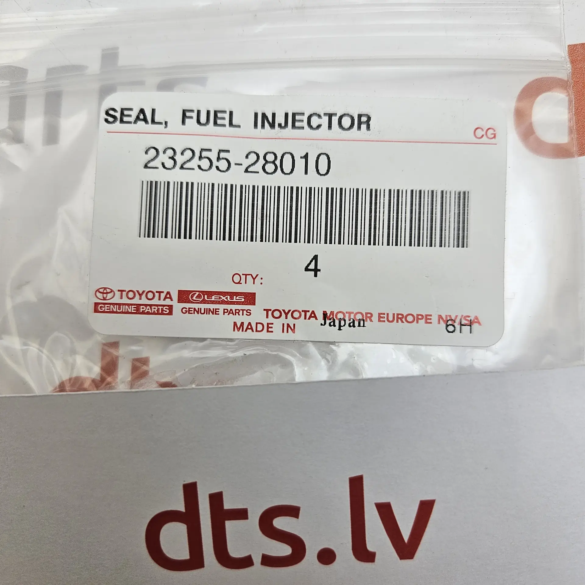OEM Toyota 2325528010 – Fuel injector washer seal