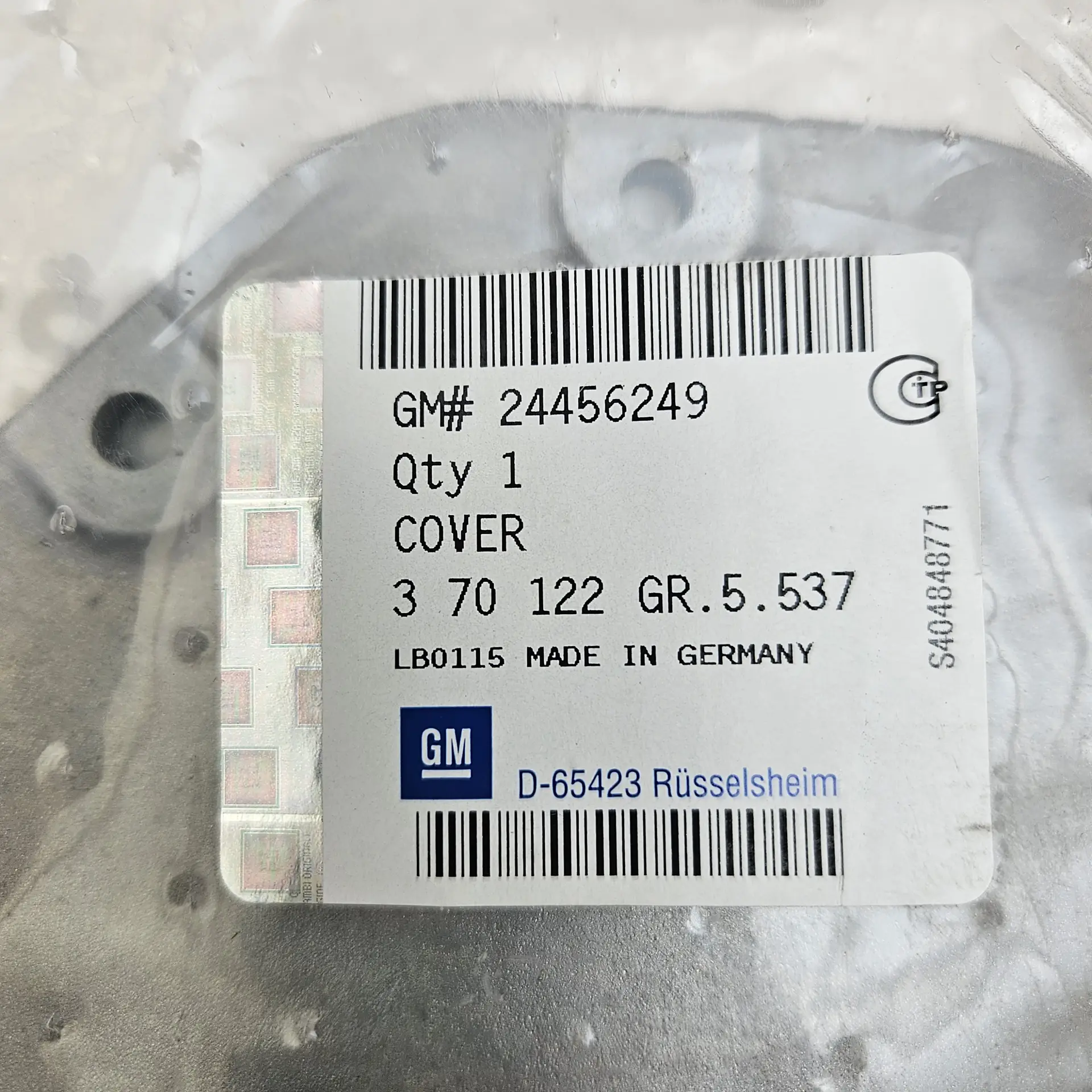 OEM General Motors 24456249 – Manual transmission housing end cover