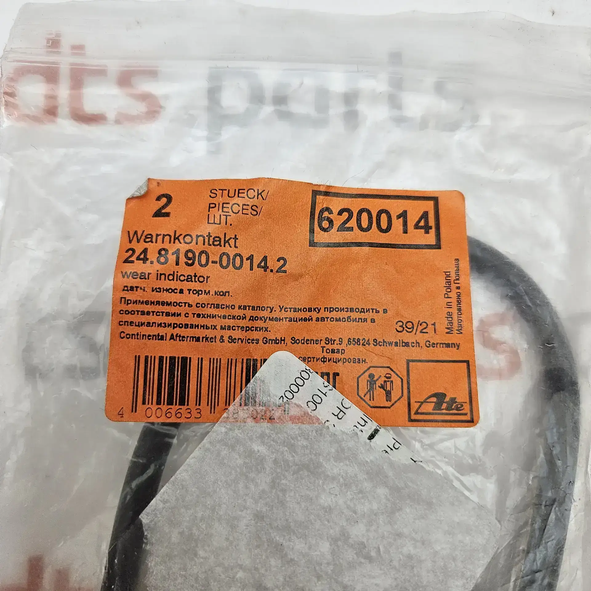 Analog Producer 24819000142 – Brake pad wear sensor - järelturu osa