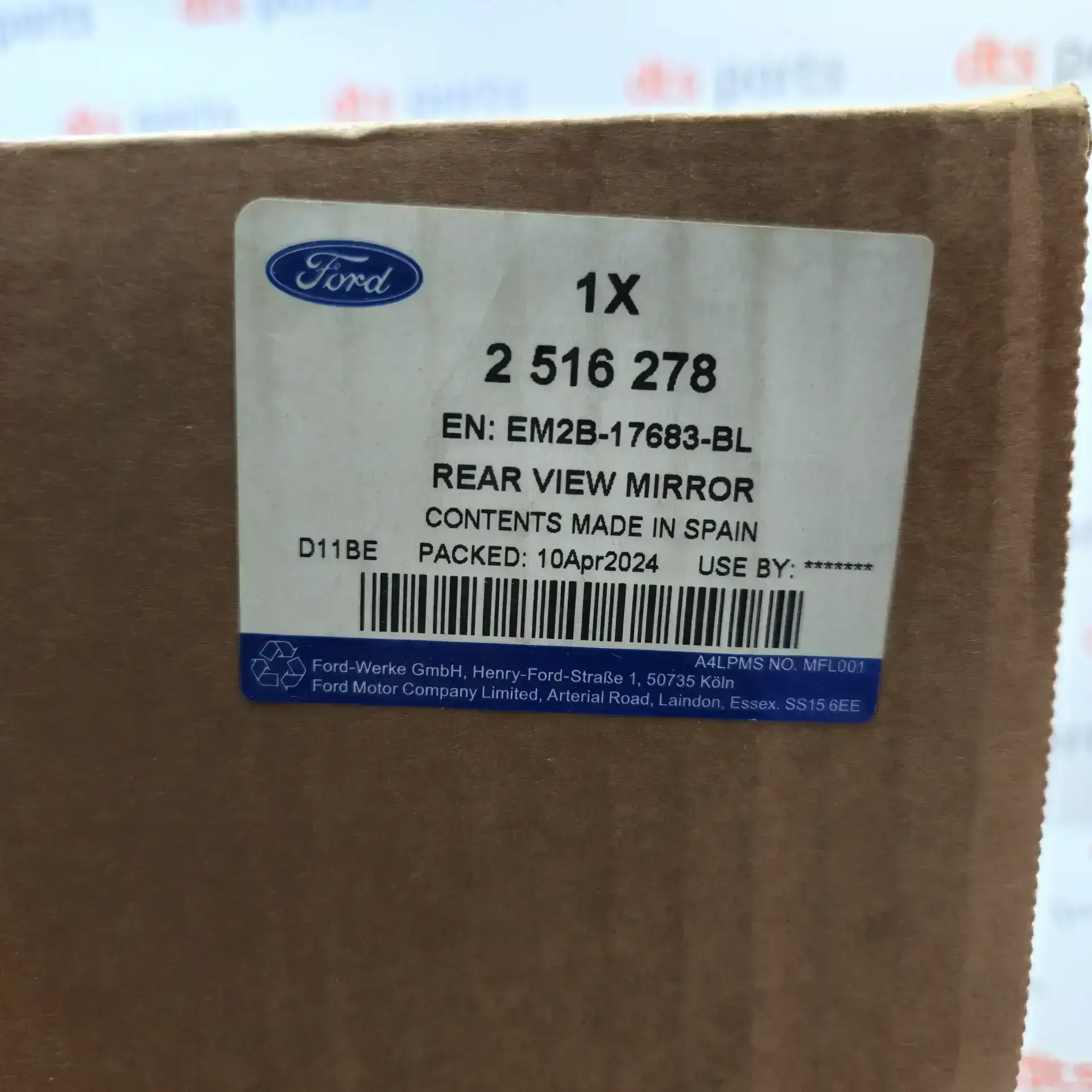 OEM Ford 2516278 – Left rear view mirror