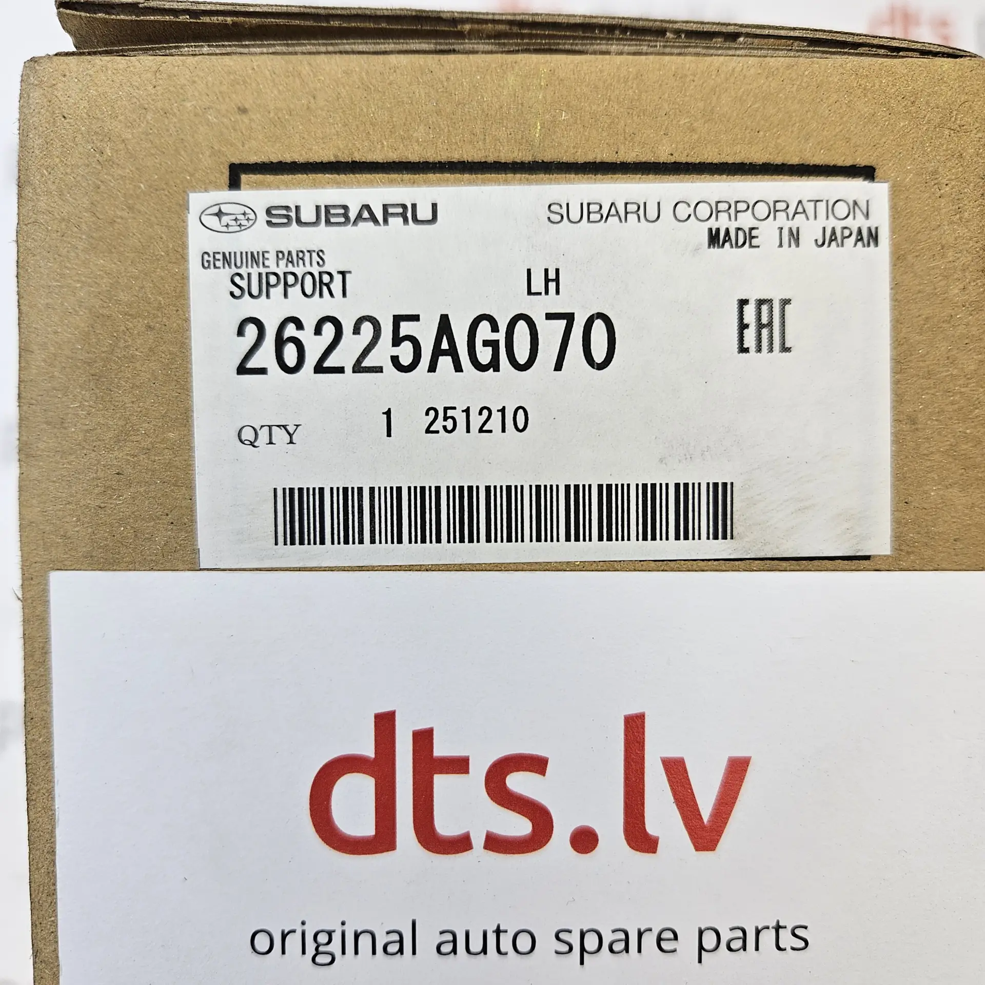 OEM Subaru 26225AG070 – Front left brake caliper support bracket