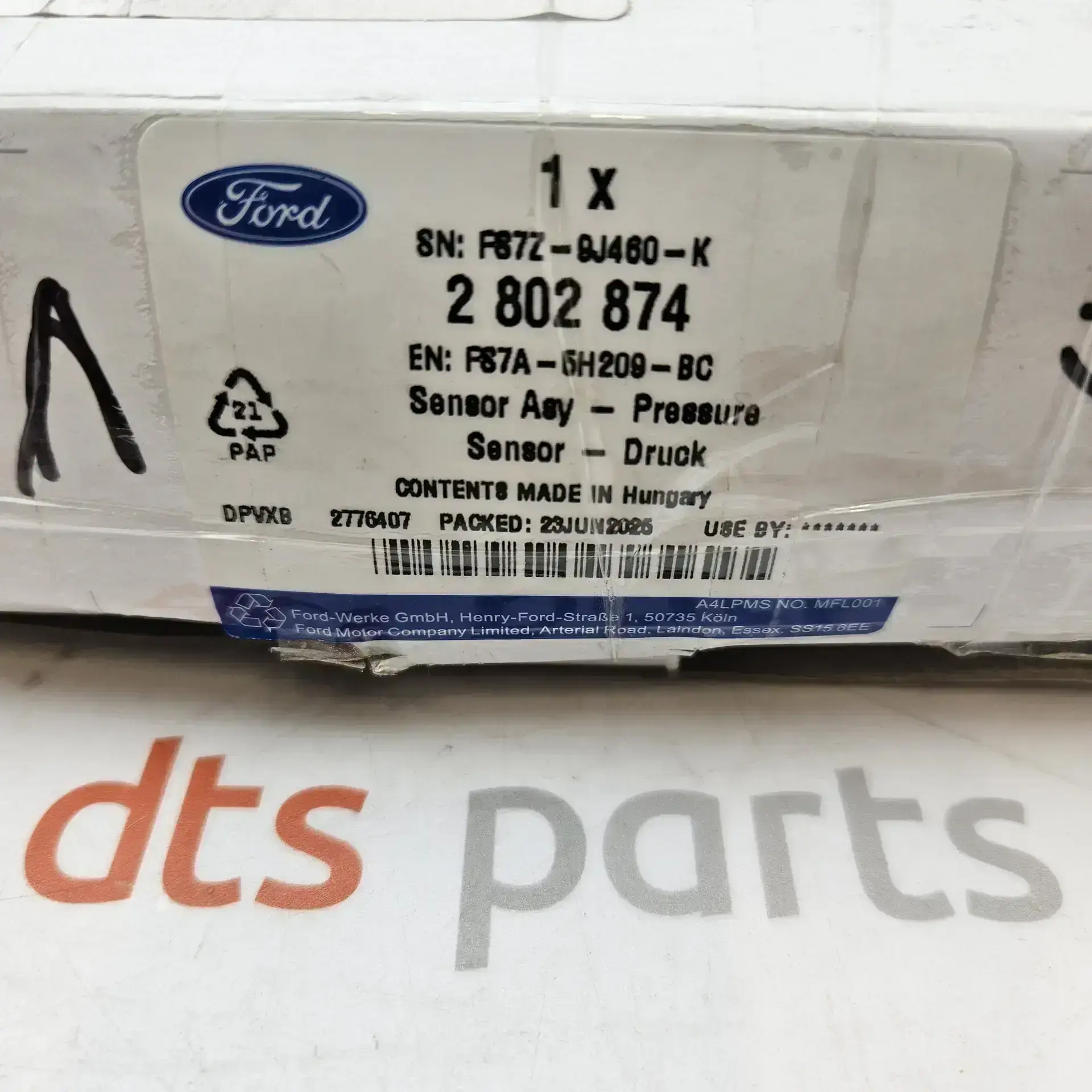 OEM Ford 2802874 – Exhaust fumes pressure sensor