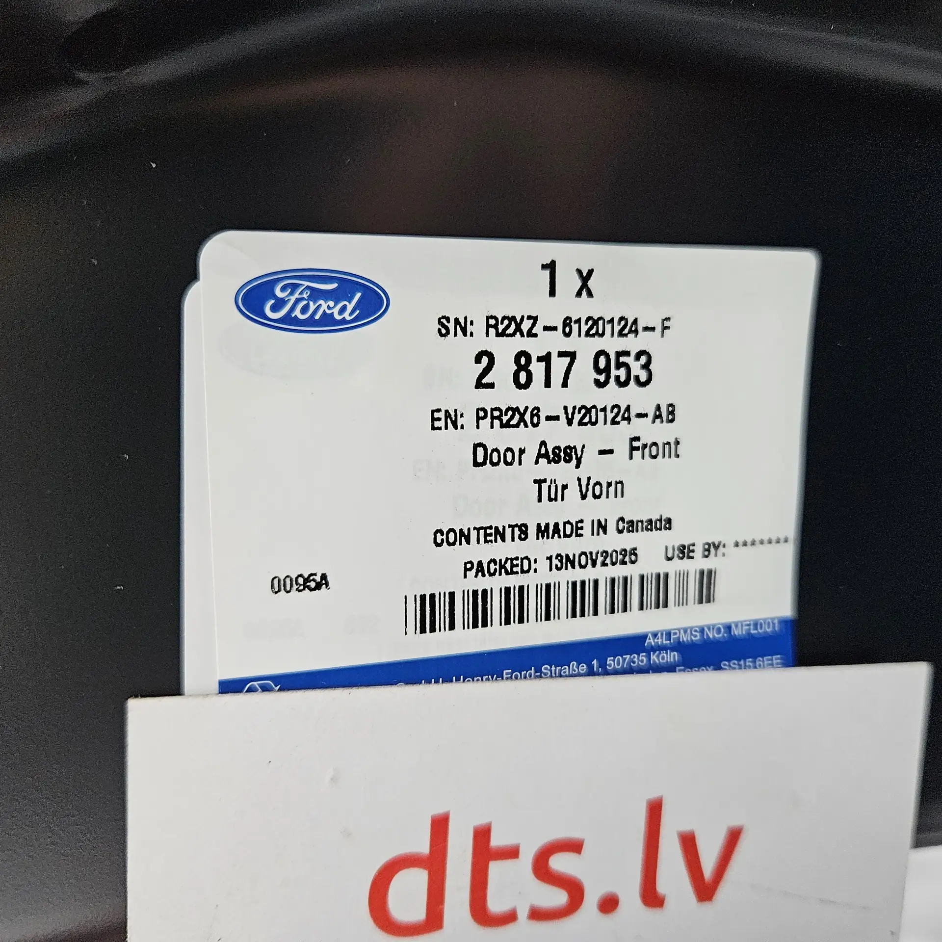 OEM Ford 2817953 – Front door