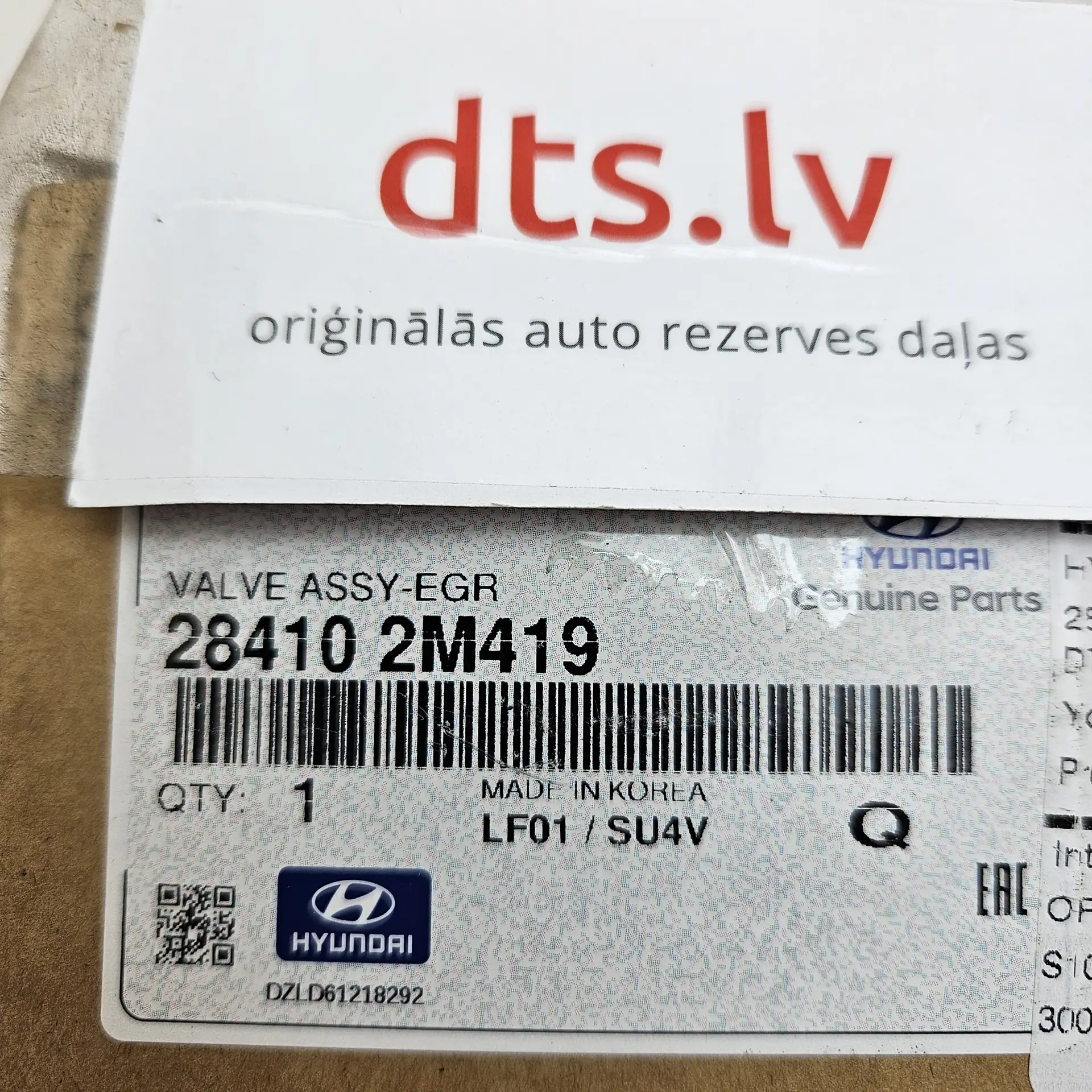 OEM Hyundai 284102M419 – Exhaust gas recirculation valve assembly