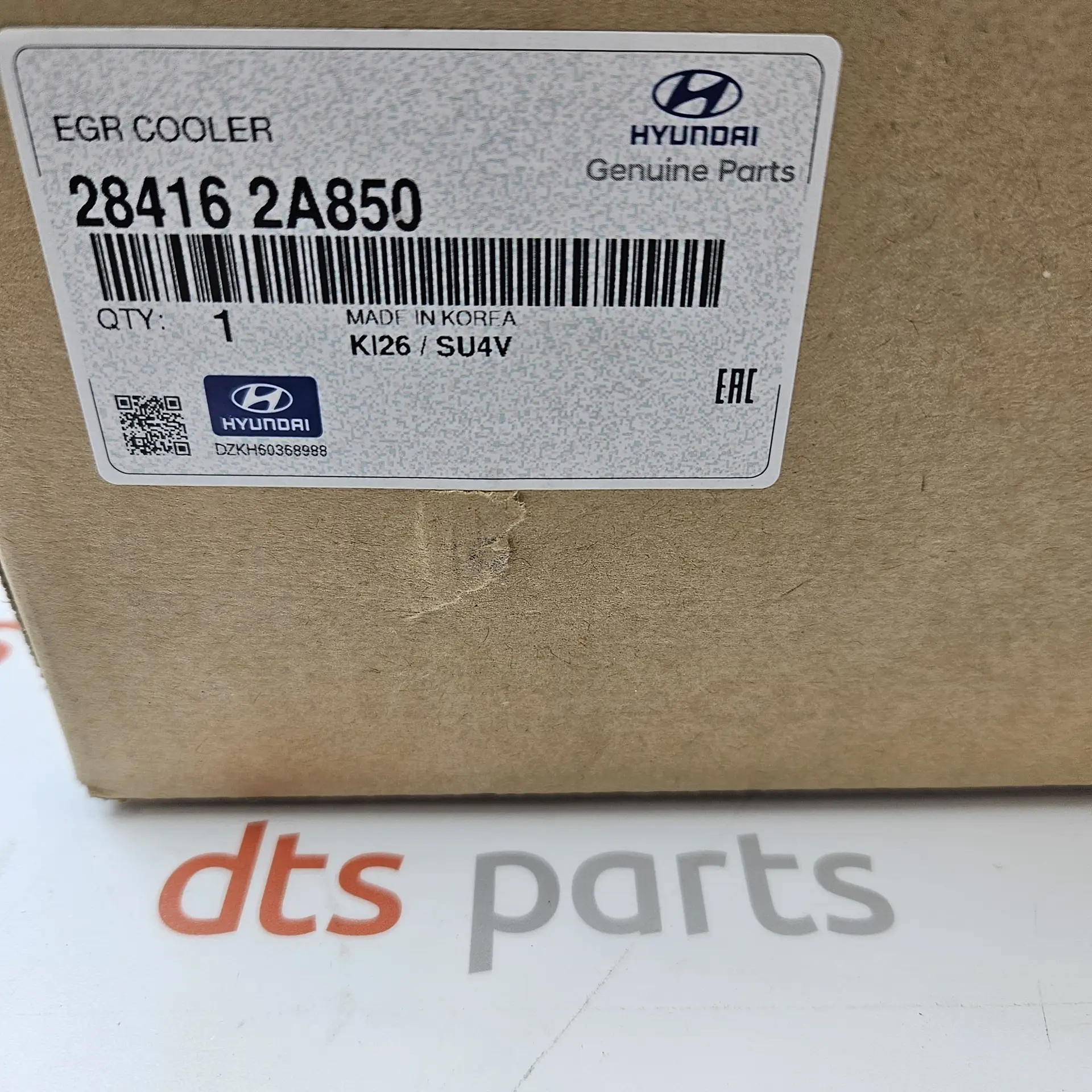OEM Hyundai 284162A850 – Exhaust gas recirculation cooler assembly