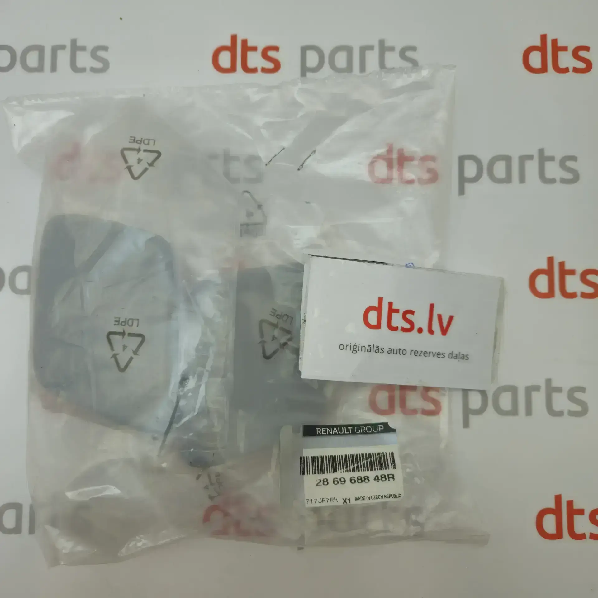 OEM Renault 286968848R – Front headlight washer cover set