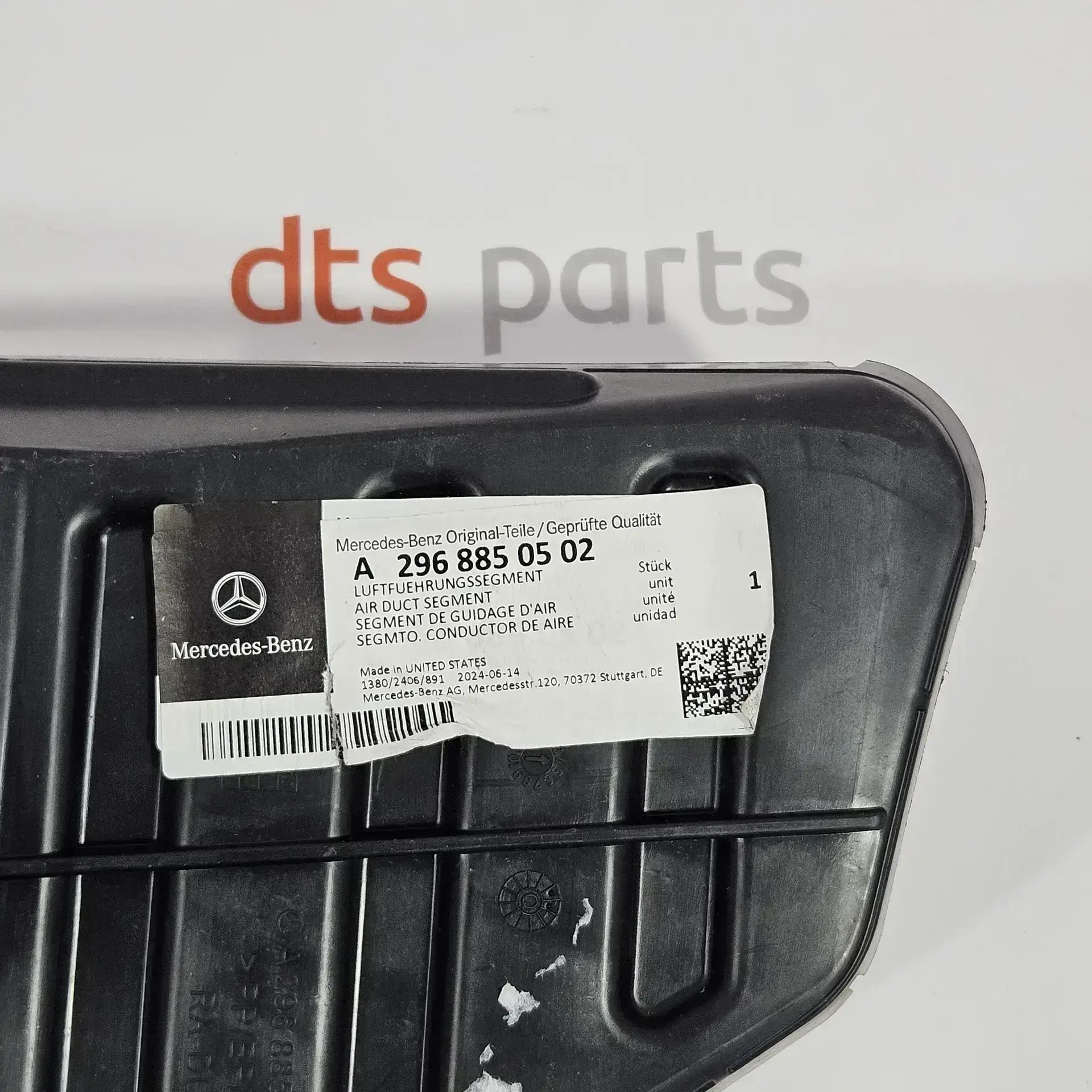 OEM Mercedes 2968850502 – Air duct