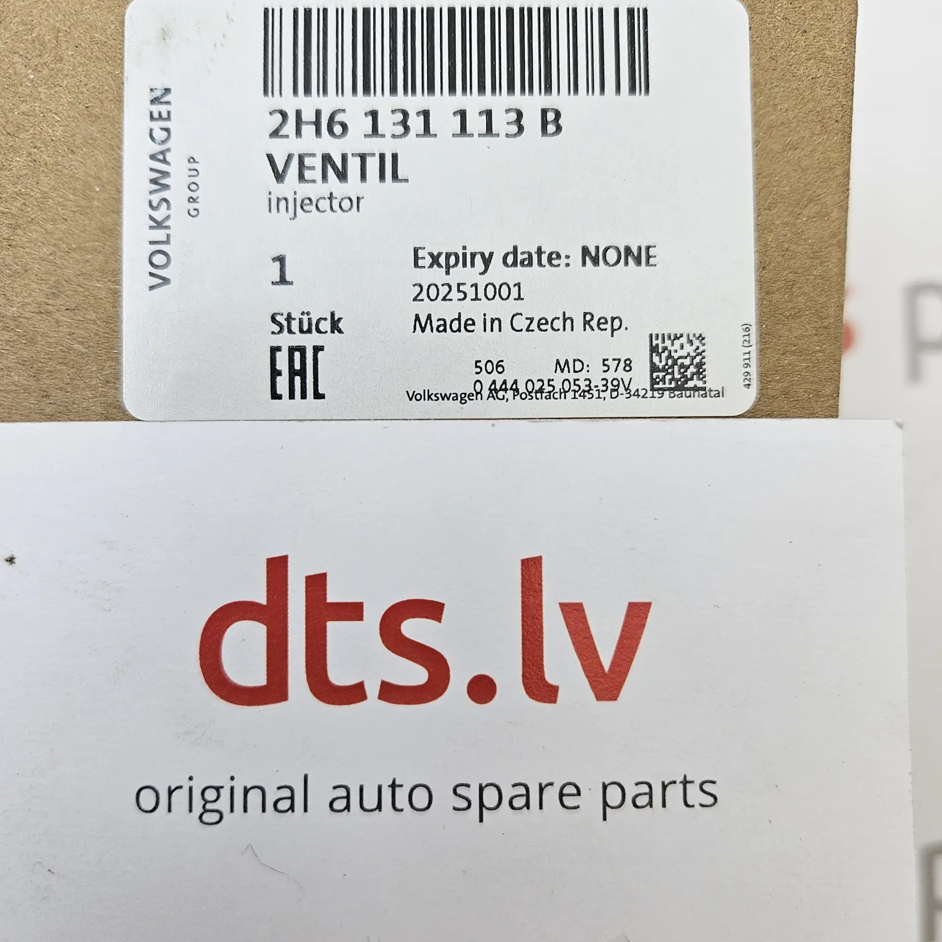 OEM VAG 2H6131113B – AdBlue urea dosing injection valve