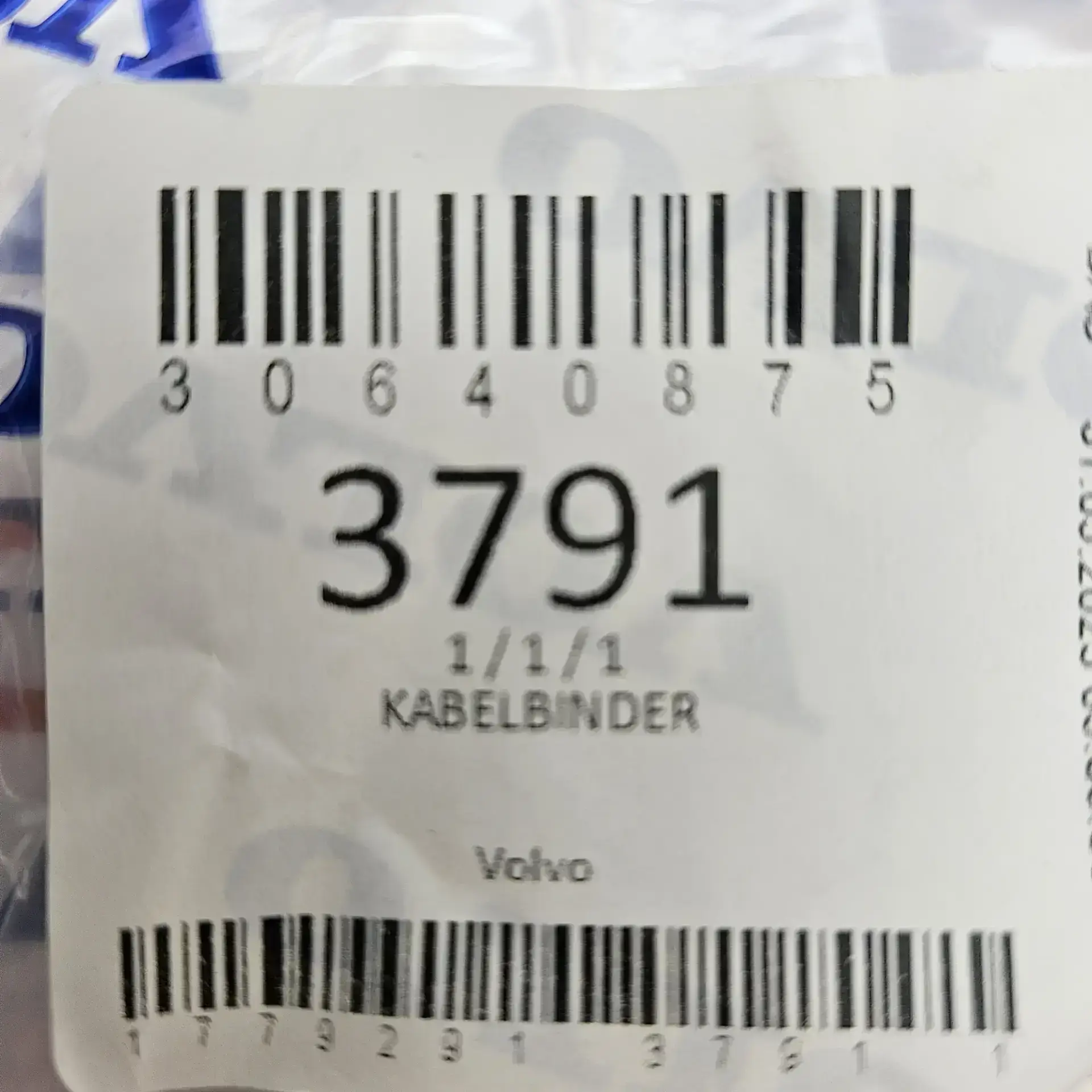 OEM Volvo 30640875 – Cable tie clip