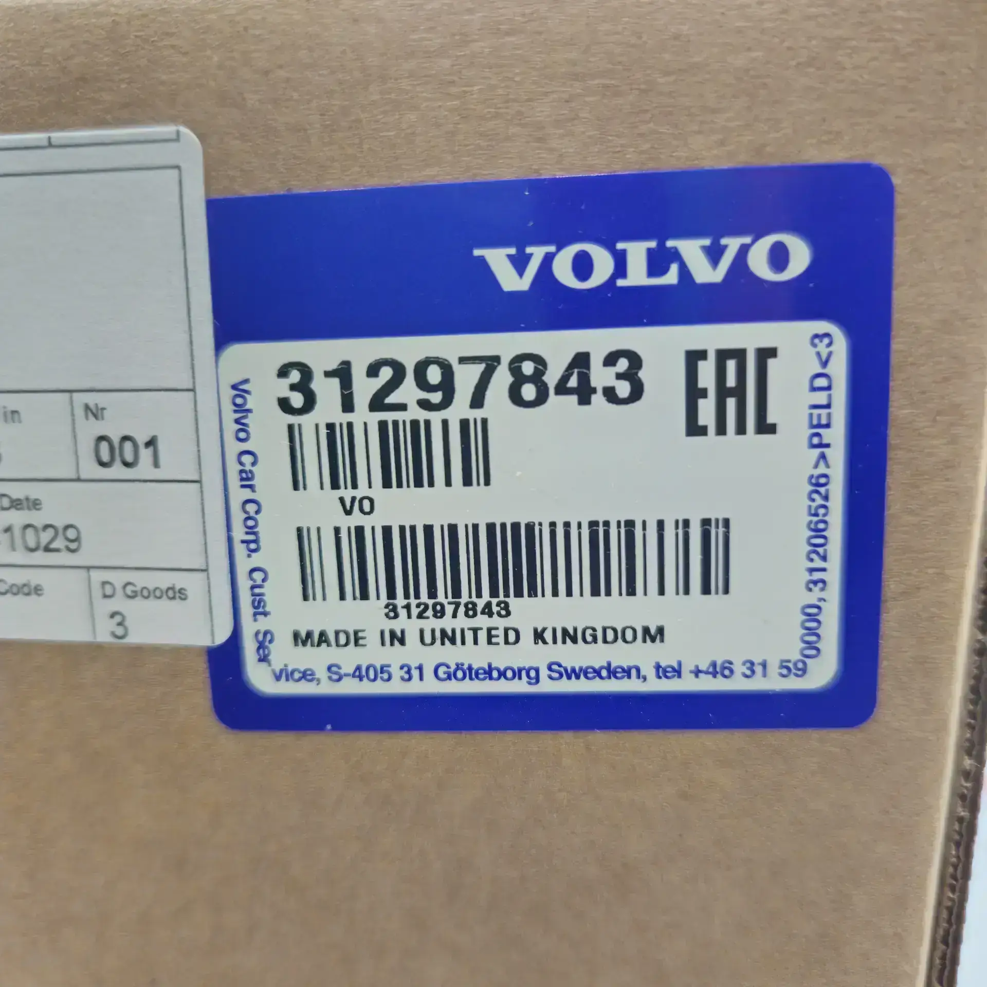 OEM Volvo 31297843 – Left rear view mirror