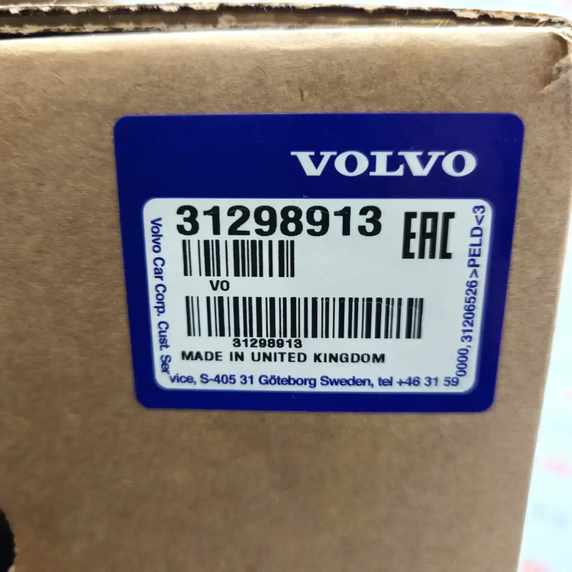 OEM Volvo 31298913 – Left rear view mirror housing