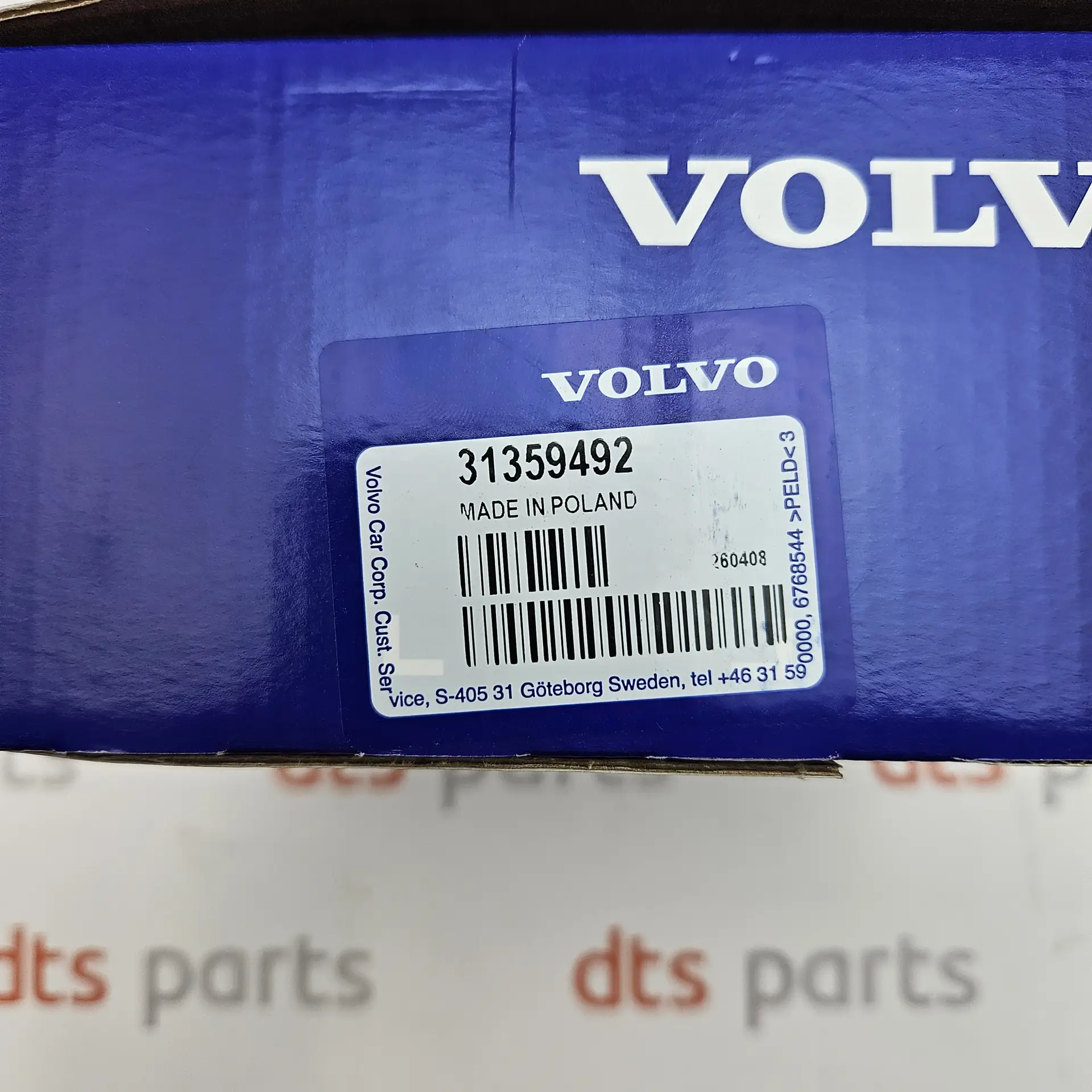 OEM Volvo 31359492 – Crankshaft belt pulley with vibration dampener