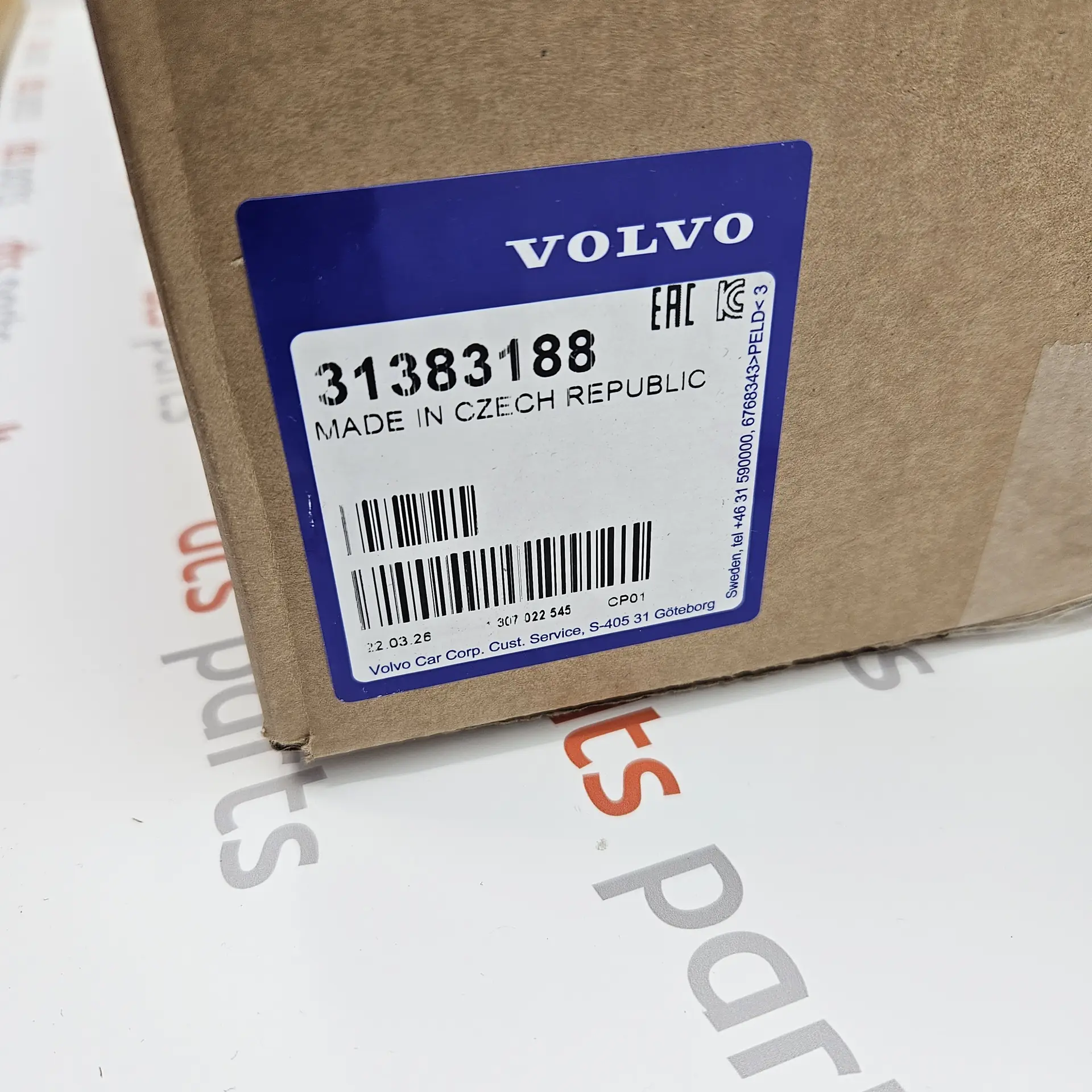 OEM Volvo 31383188 – Front right D2S Xenon headlamp light assembly