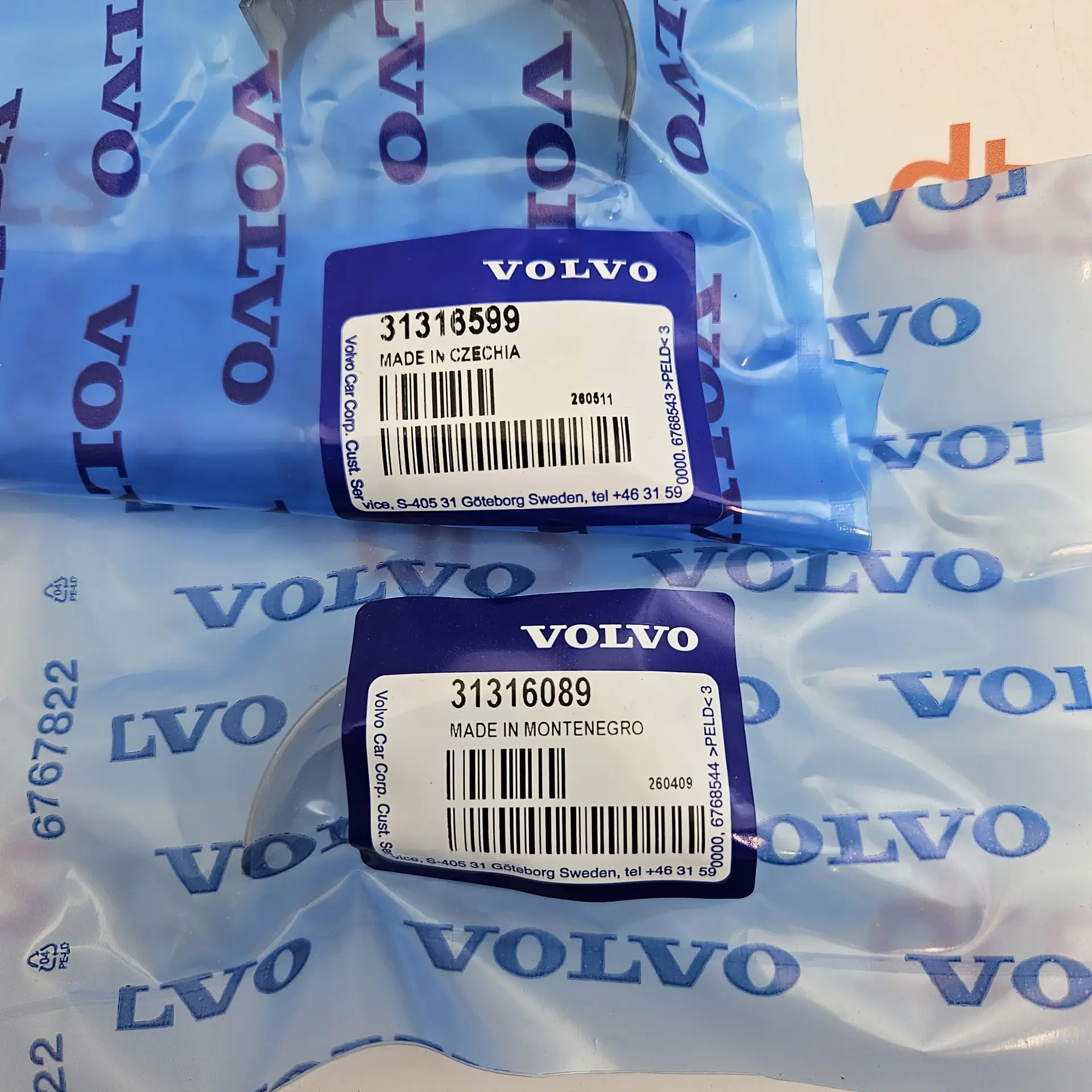 OEM Volvo 31401258 – Connecting rod bearing shell kit