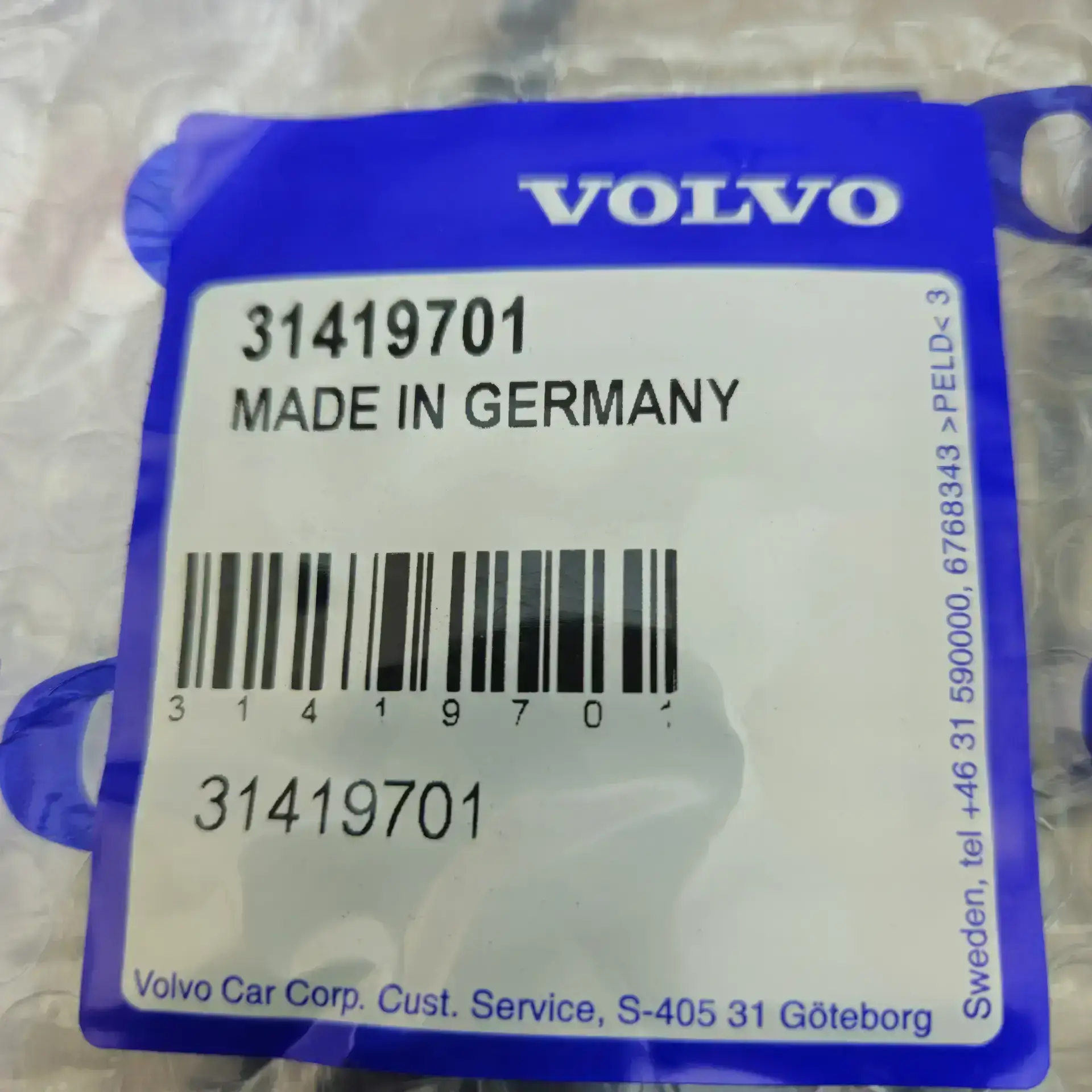 OEM Volvo 31419701 – Tailgate foot swing sensor