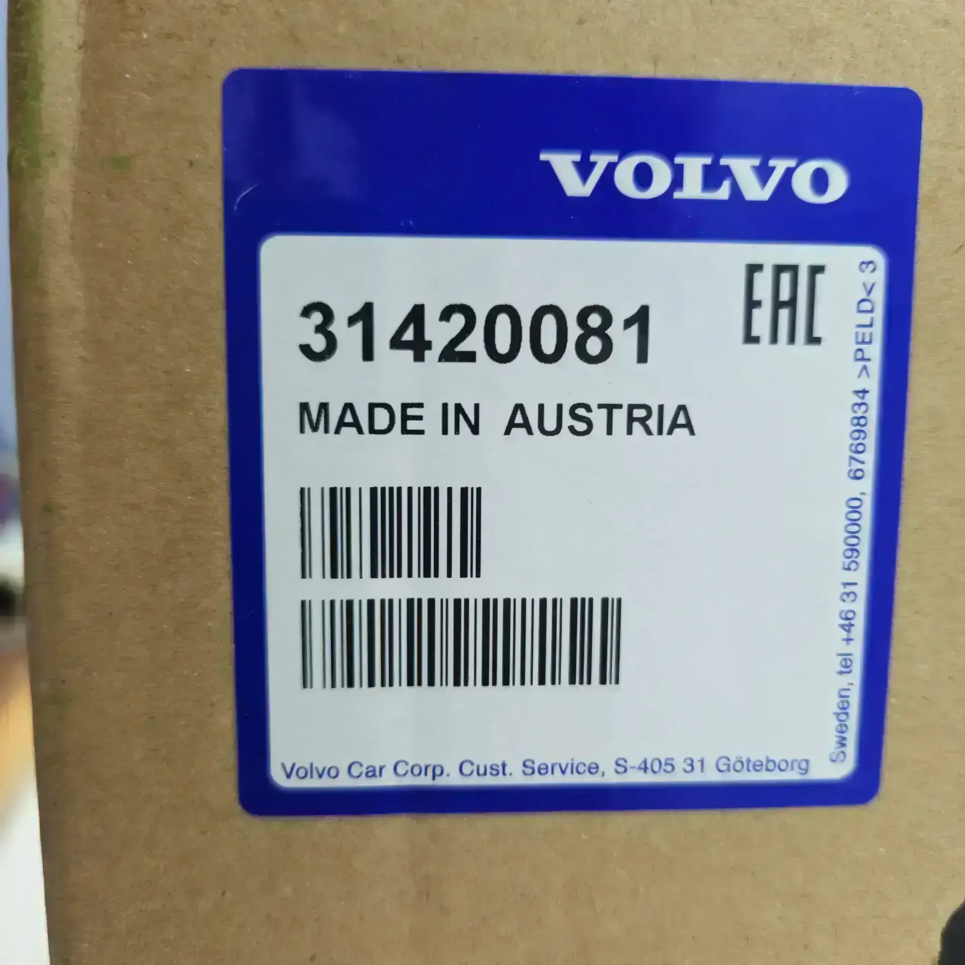 OEM Volvo 31420081 – Front left Xenon headlight