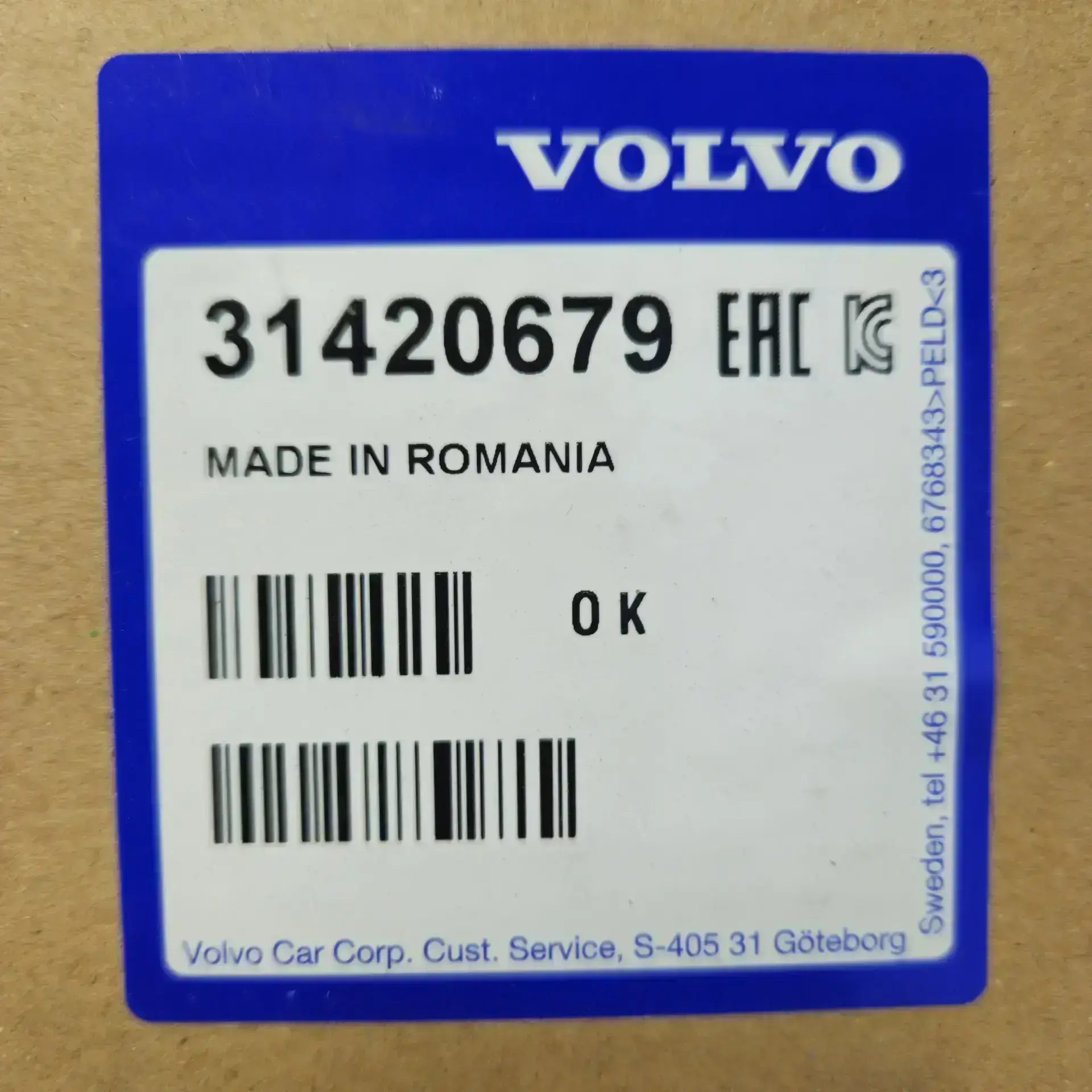 OEM Volvo 31420679 – Front left Xenon headlight