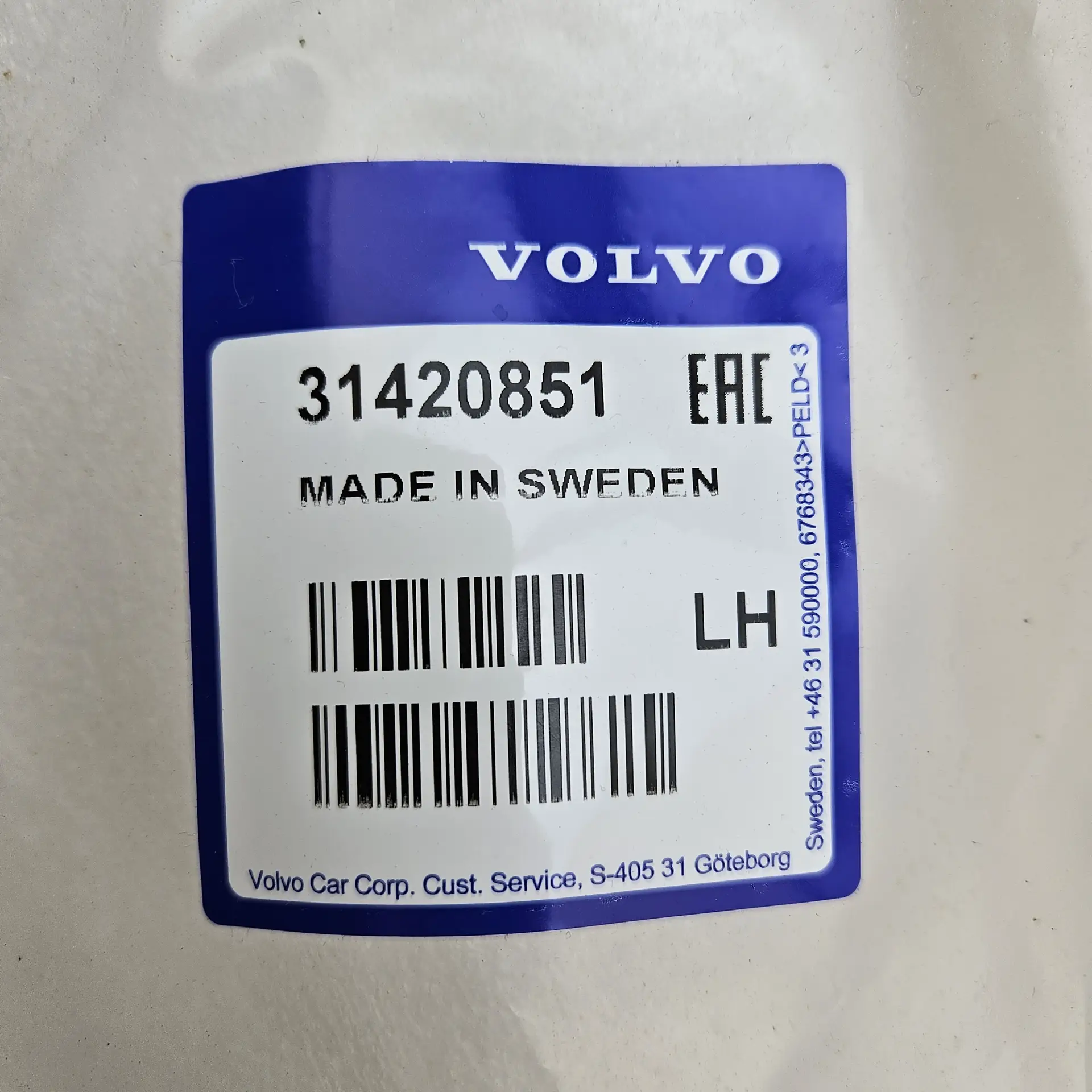 OEM Volvo 31420851 – Wheel arch moulding